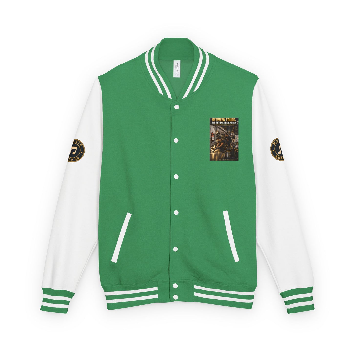 Postal Music - Between Tours, We Retune the System - Heavyweight Letterman Jacket