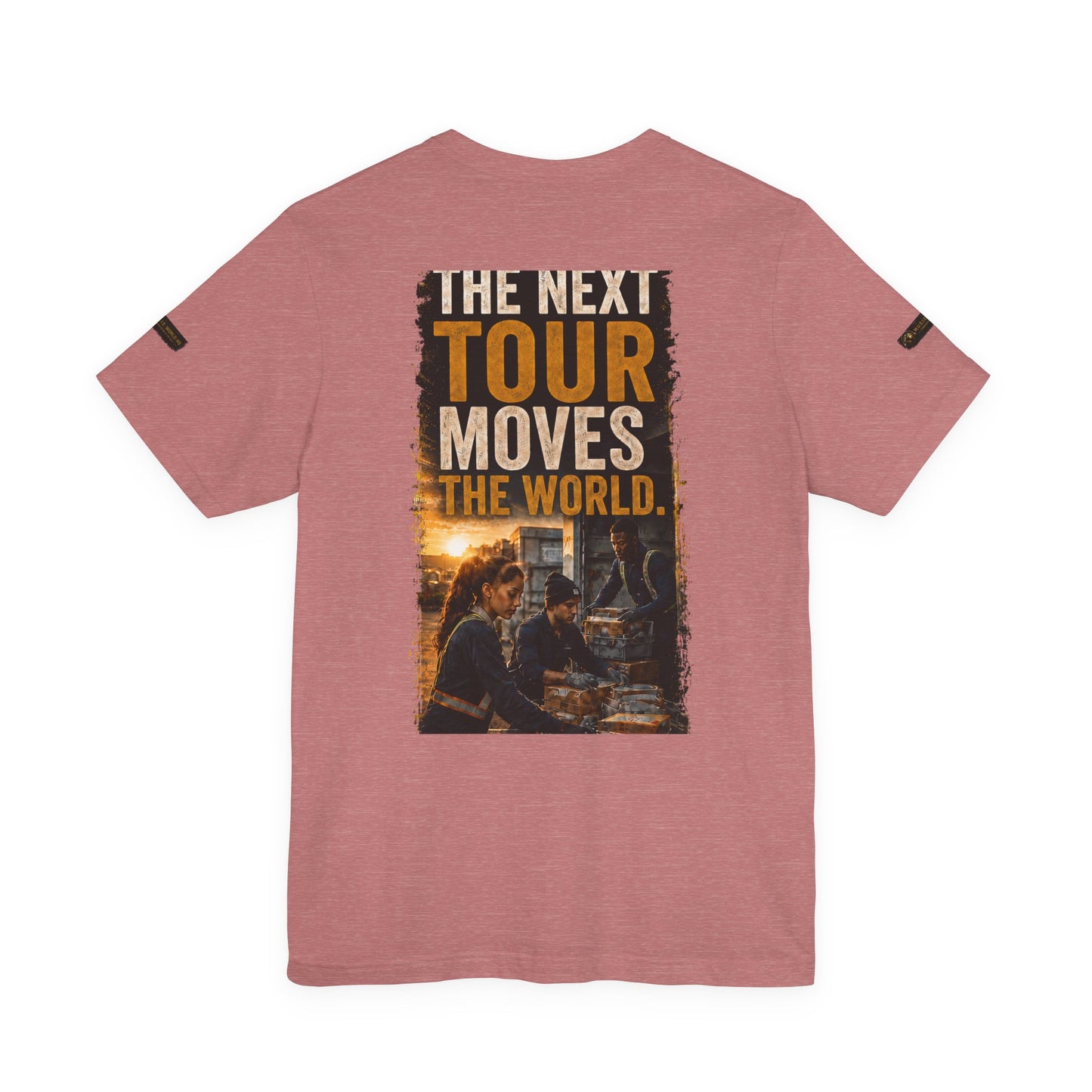 Postal Music — The Next Tour Premium Unisex T-Shirt — Color Group 5 of 11