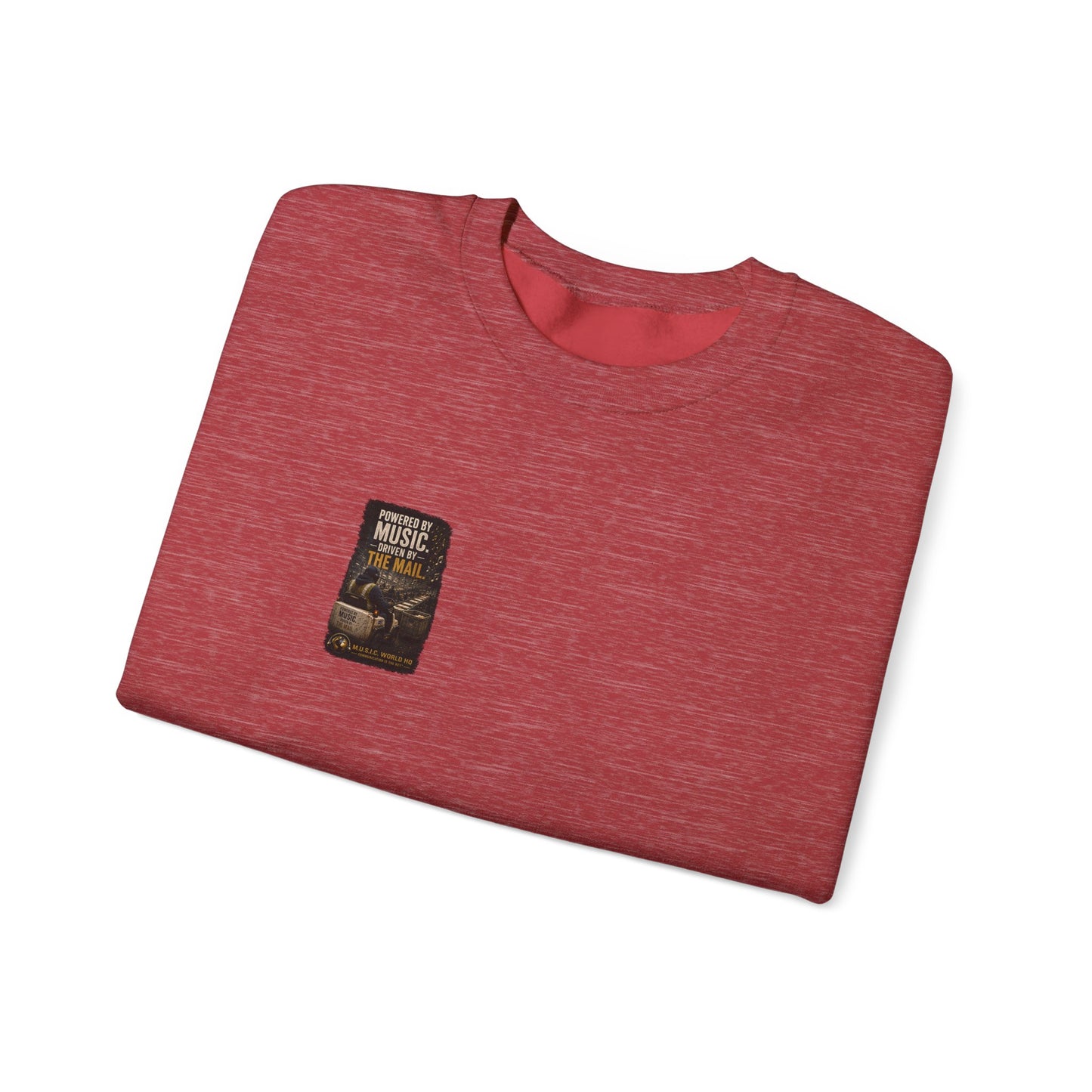 Postal Music - Powered by Music Crewneck Sweatshirt - Colorways B