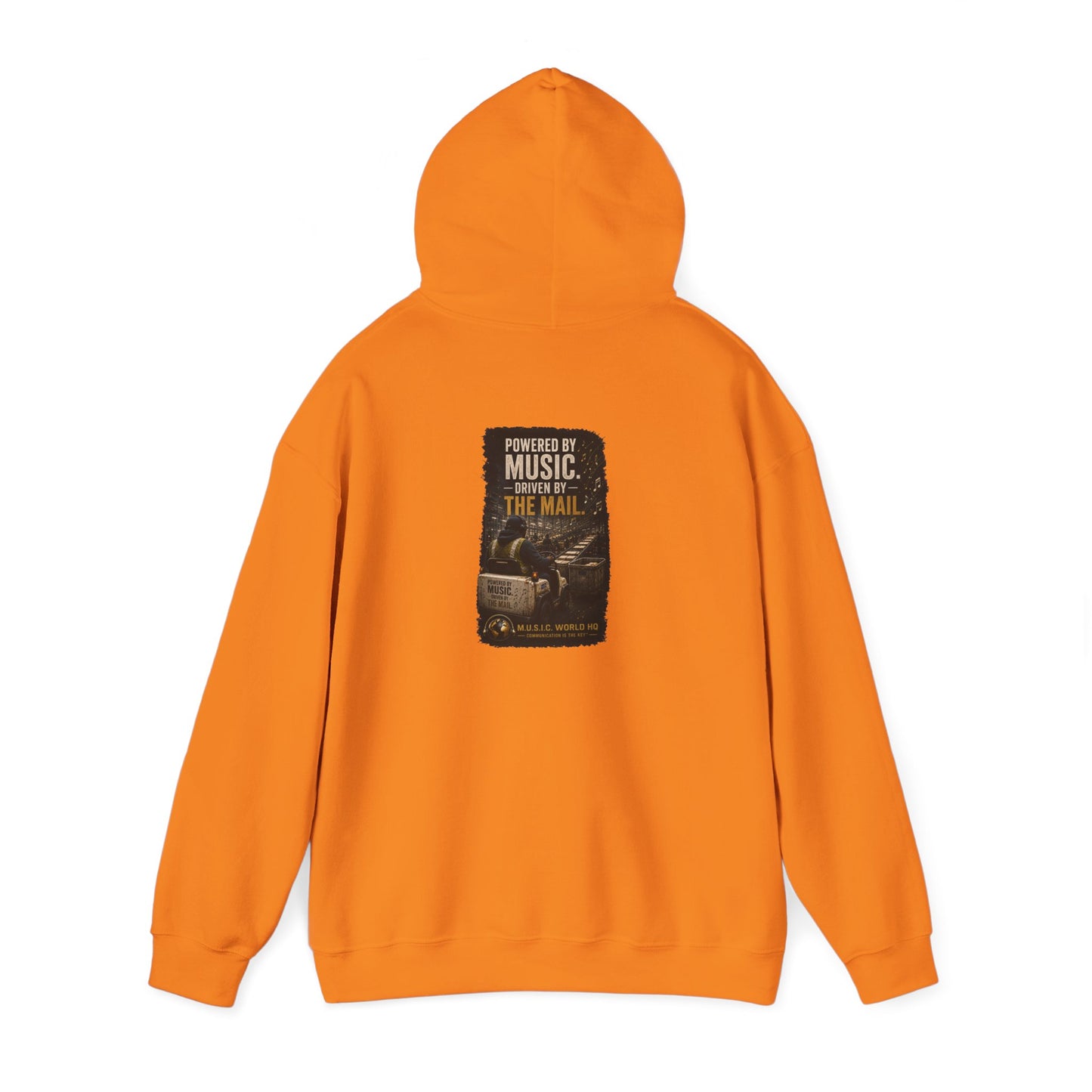Postal Music - Powered by Music Hoodie - Colorways C