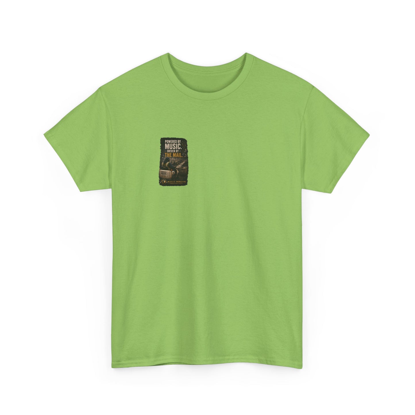 Postal Music - Powered by Music Premium T-Shirt - Colorways C