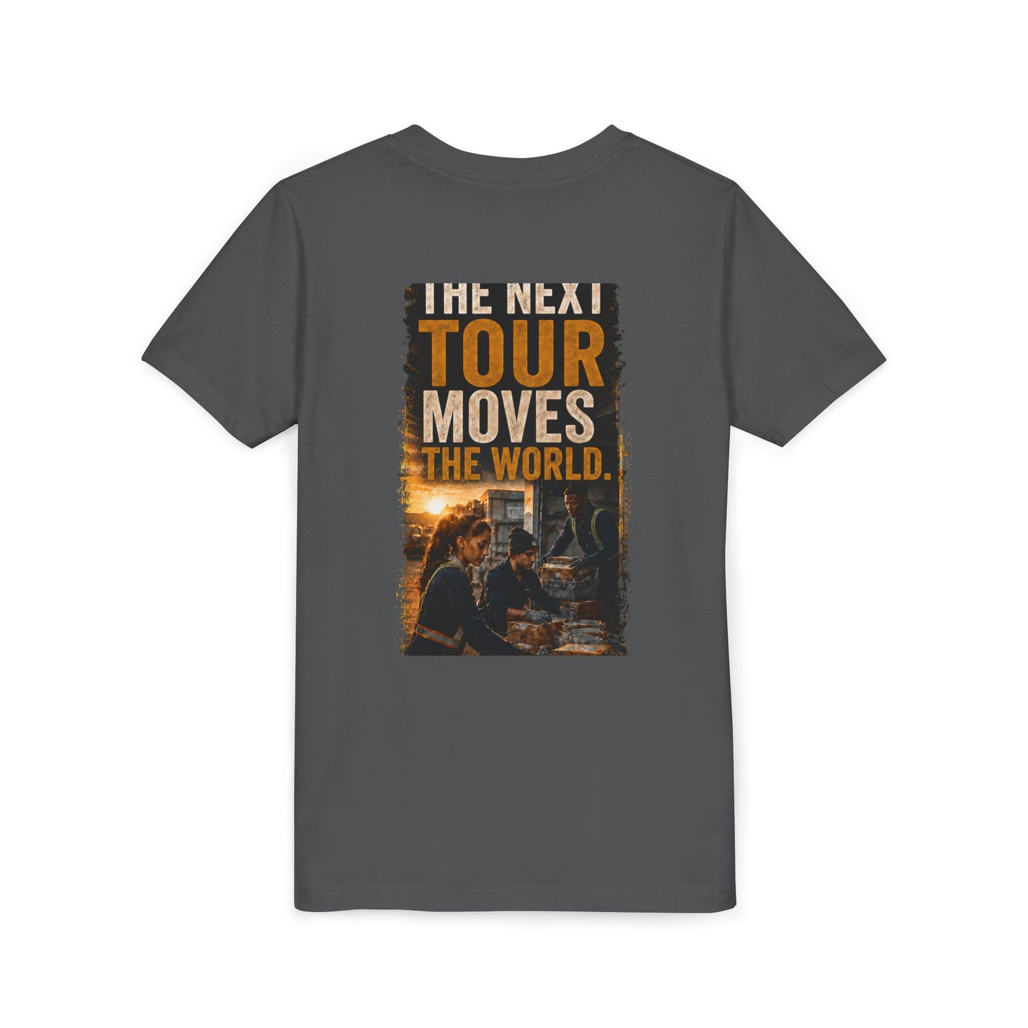 Postal Music — The Next Tour Youth T-Shirt — Color Group 1 of 2