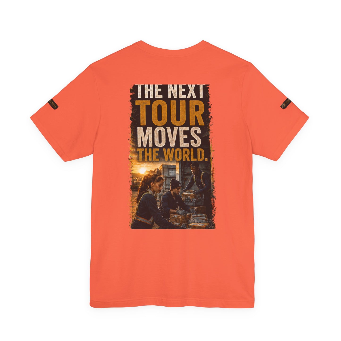 Postal Music — The Next Tour Premium Unisex T-Shirt — Color Group 2 of 11