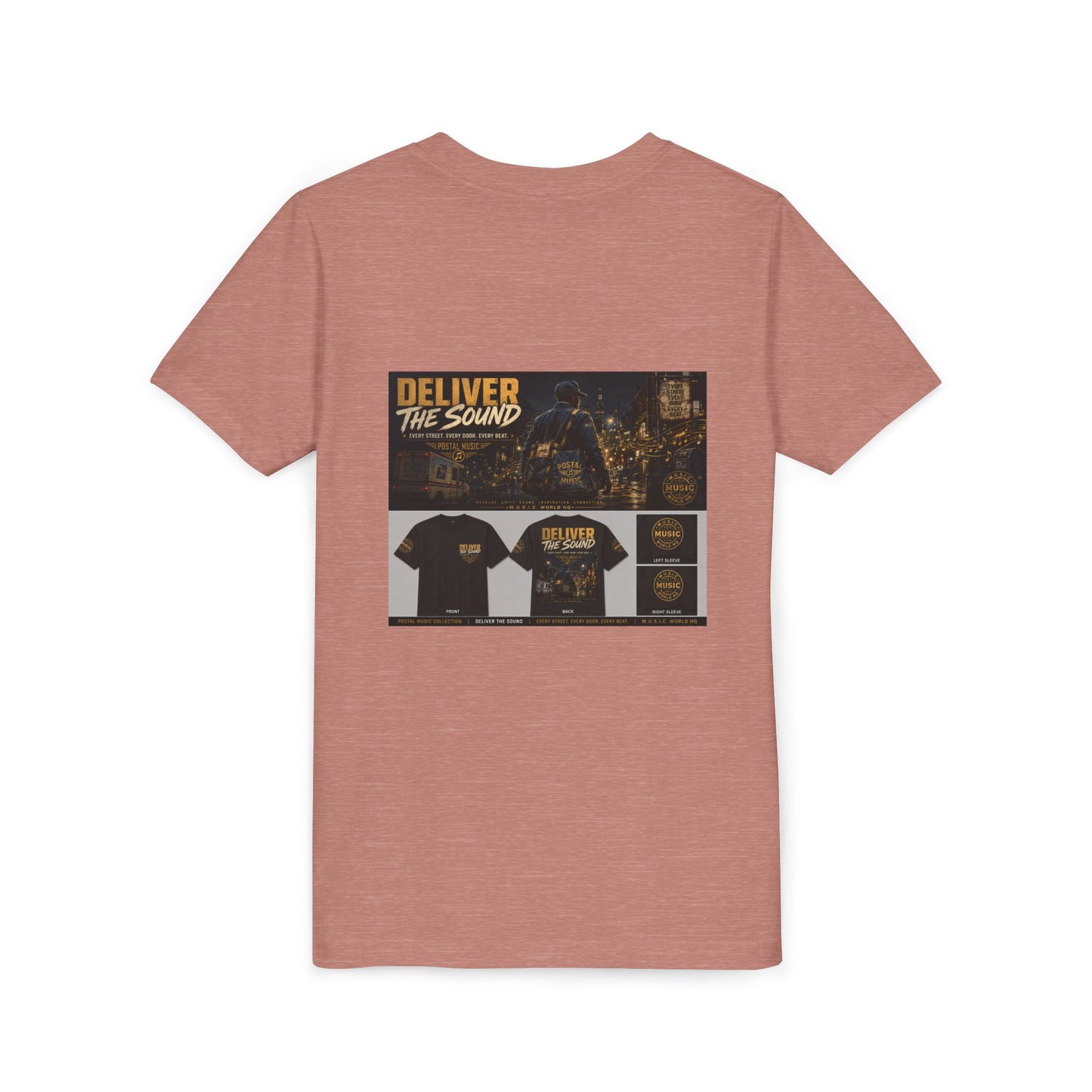 Postal Music — Deliver the Sound — Youth T-Shirt