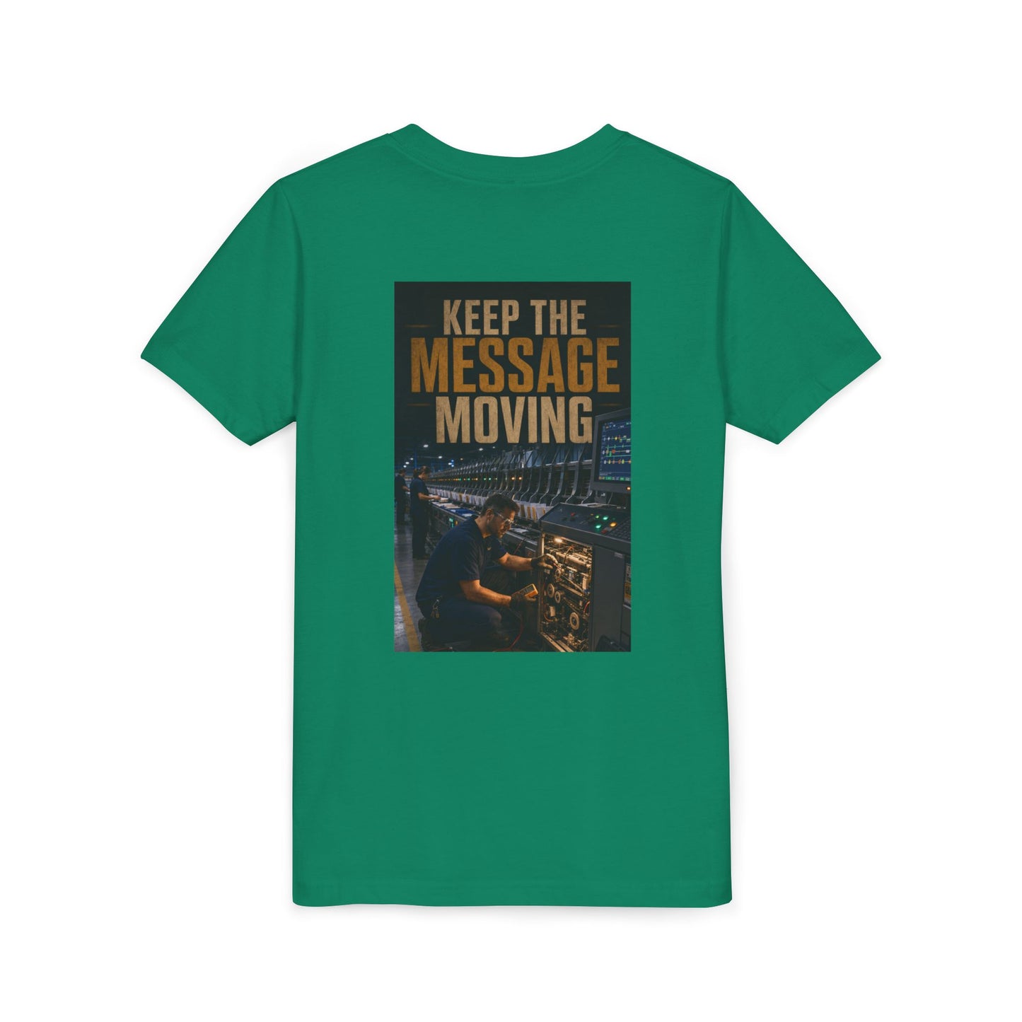 Postal Music — Keep the Message Moving — Youth T-Shirt