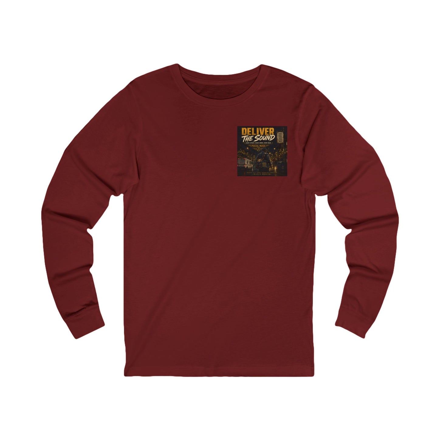 Postal Music — Deliver the Sound — Long-Sleeve T-Shirt