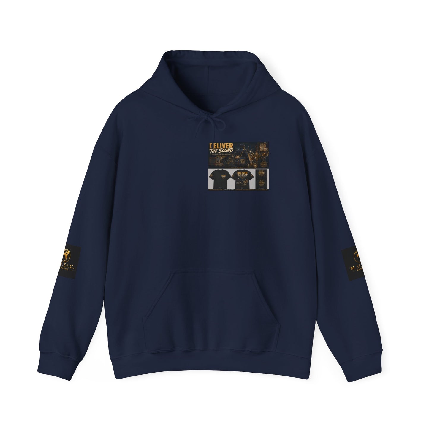 Postal Music — Deliver the Sound — Core Pullover Hoodie