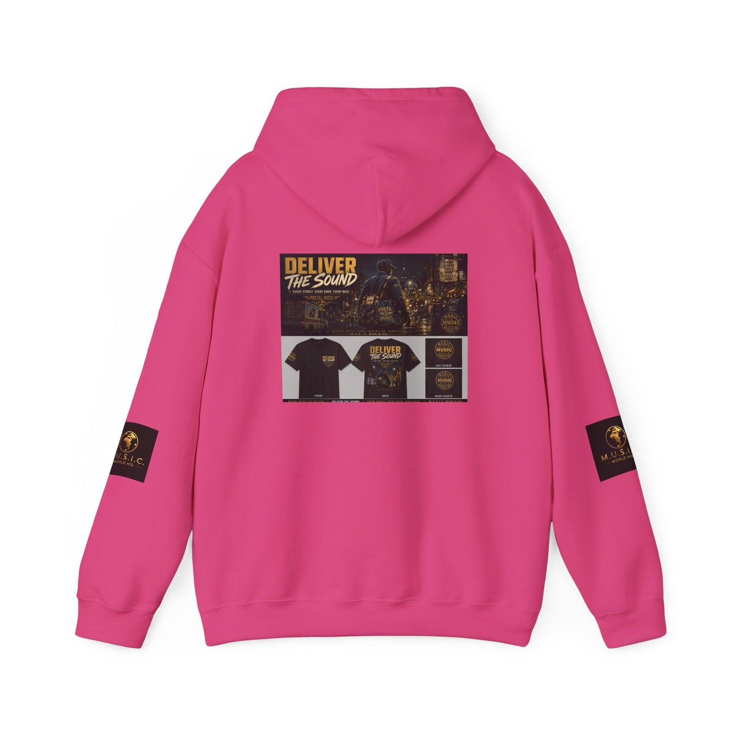 Postal Music — Deliver the Sound — Core Pullover Hoodie