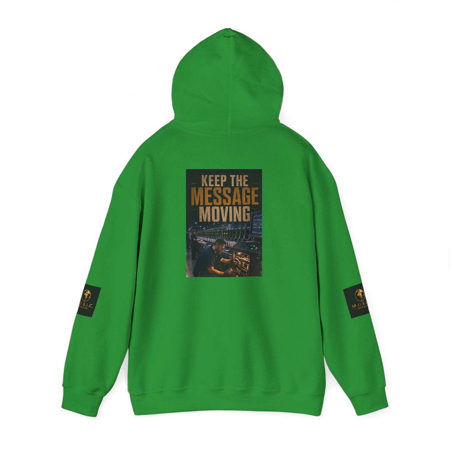 Postal Music — Keep the Message Moving — Core Pullover Hoodie