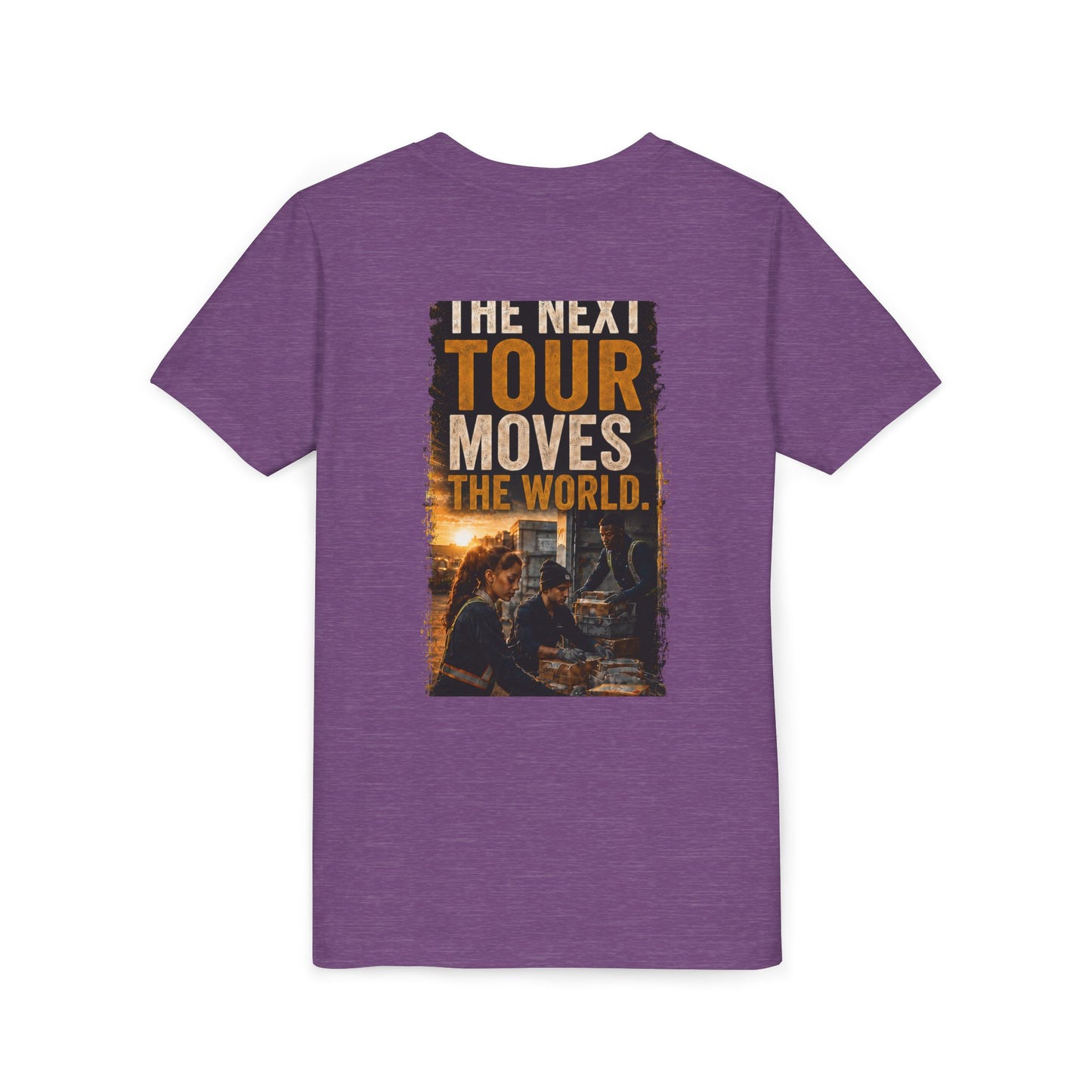 Postal Music — The Next Tour Youth T-Shirt — Color Group 1 of 2