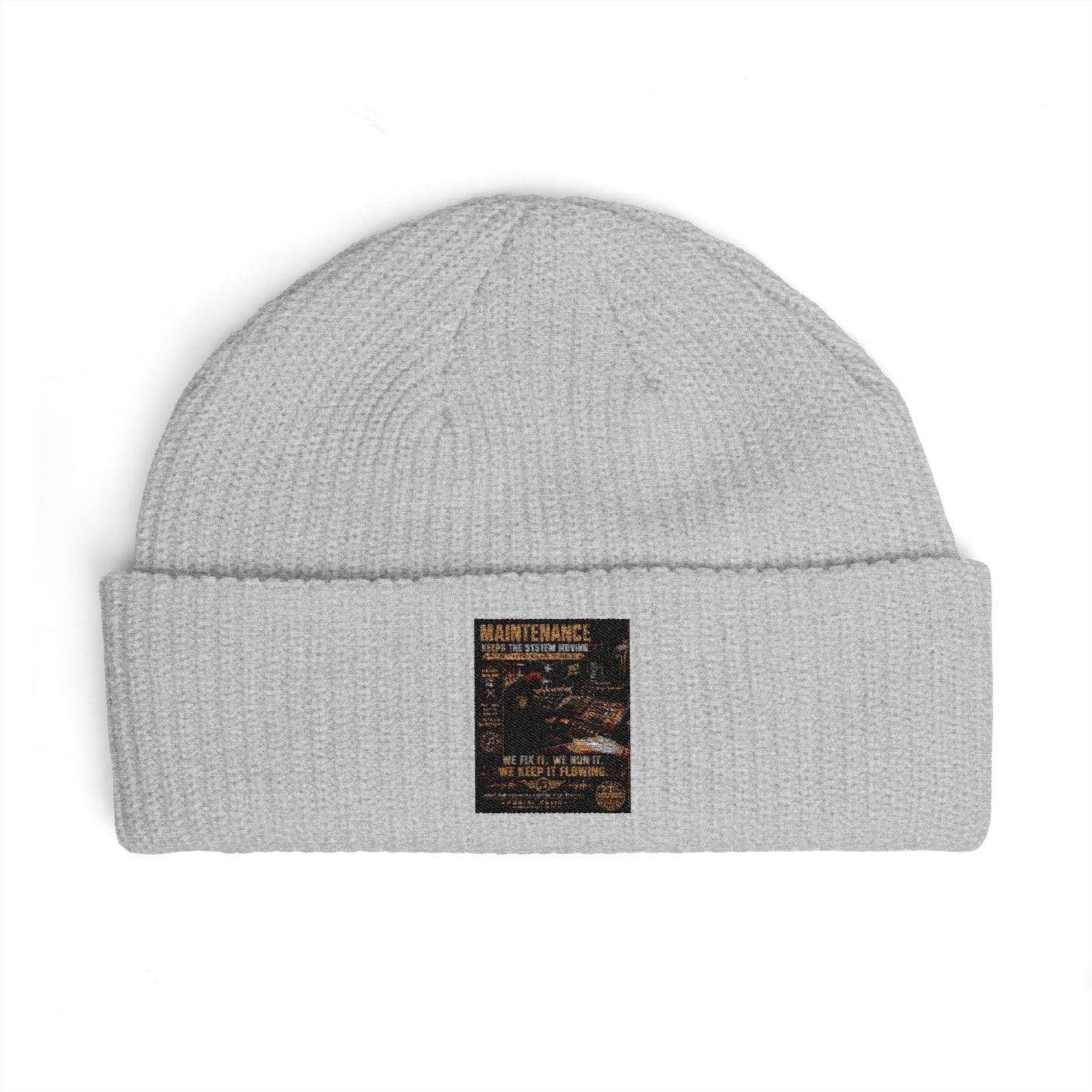 Postal Music — Maintenance Keeps the System Moving — Knit Beanie