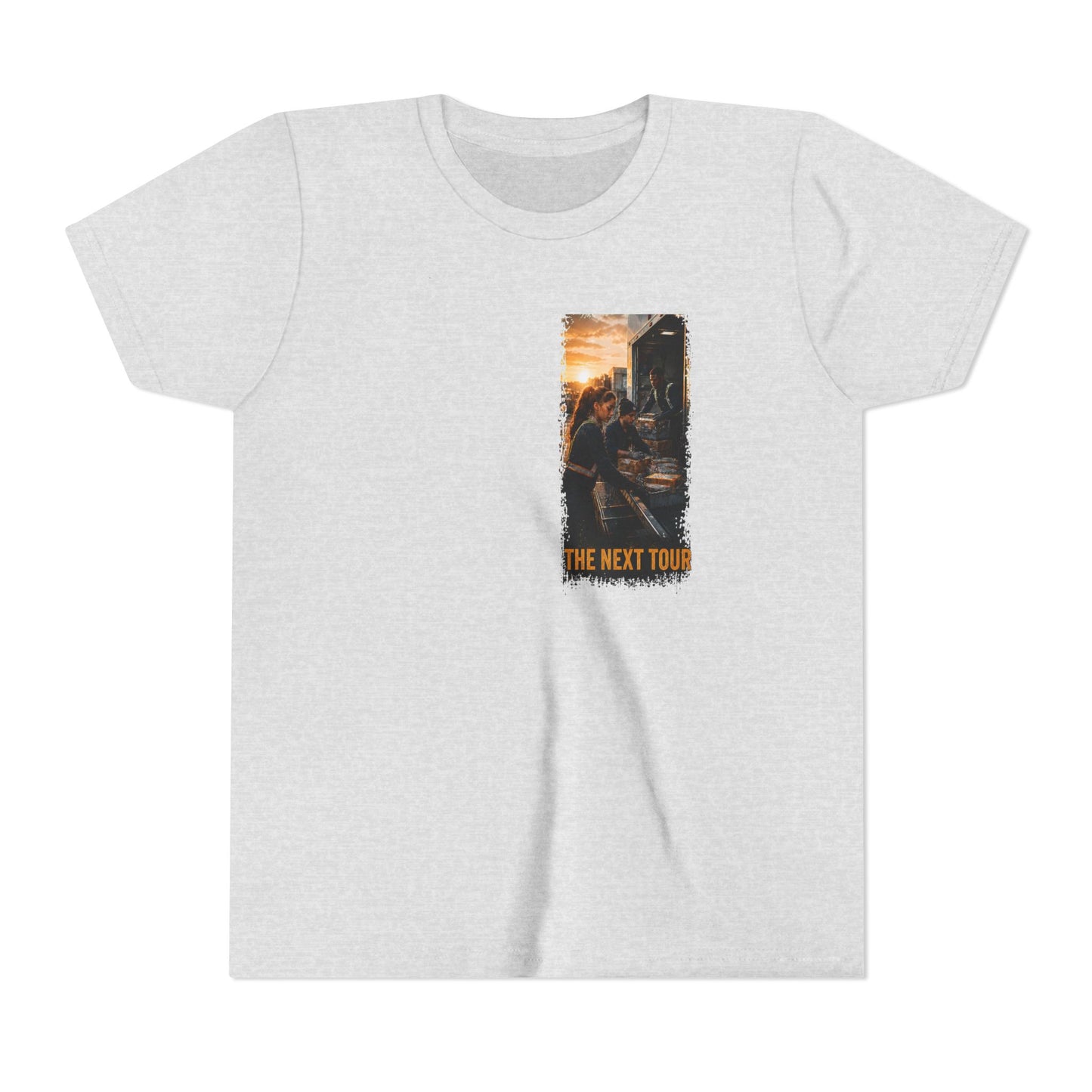 Postal Music — The Next Tour Youth T-Shirt — Color Group 1 of 2