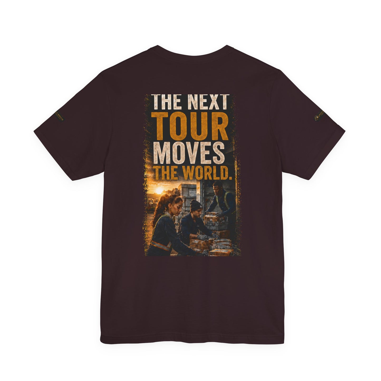 Postal Music — The Next Tour Premium Unisex T-Shirt — Color Group 9 of 11
