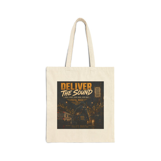 Postal Music — Deliver the Sound — Canvas Tote