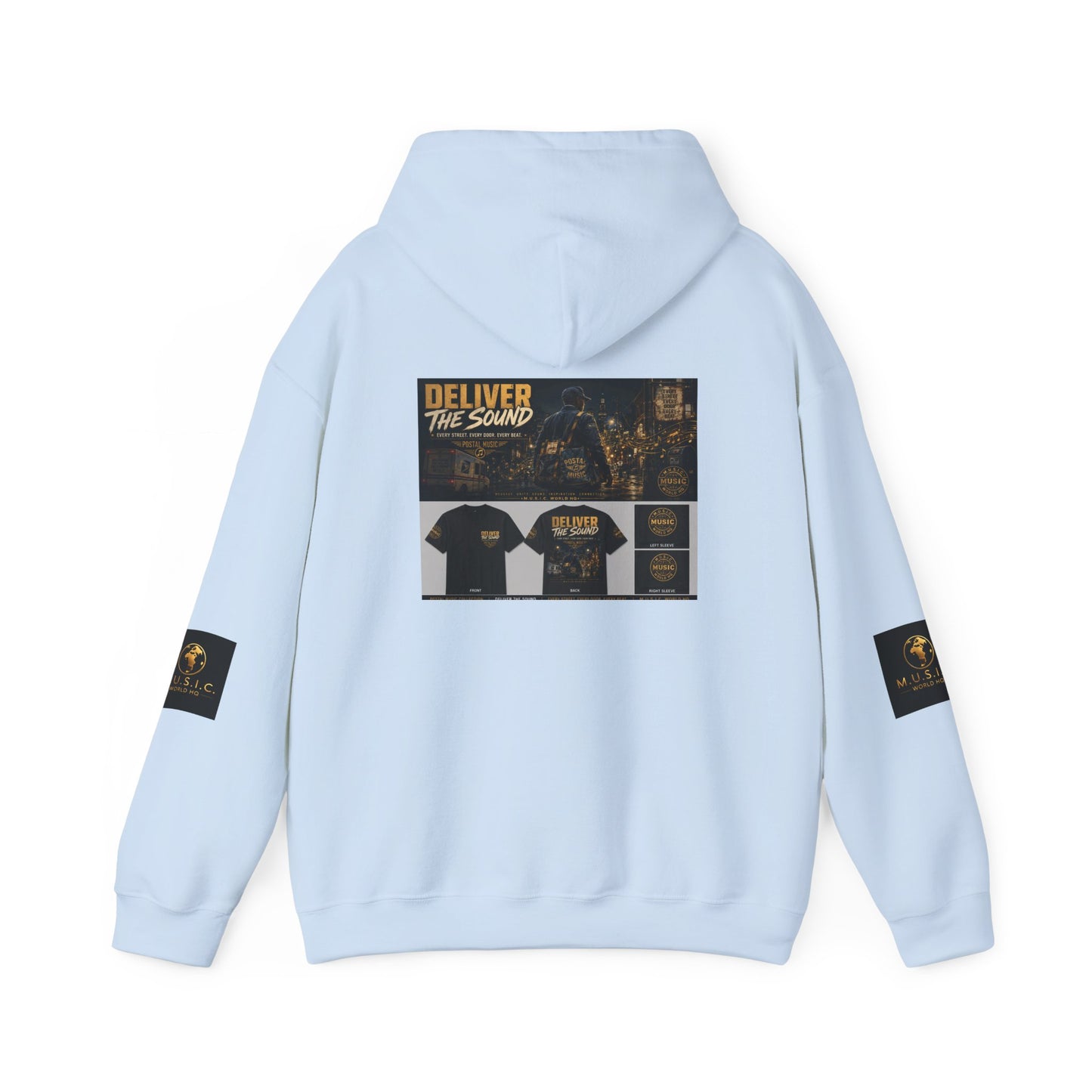 Postal Music — Deliver the Sound — Core Pullover Hoodie
