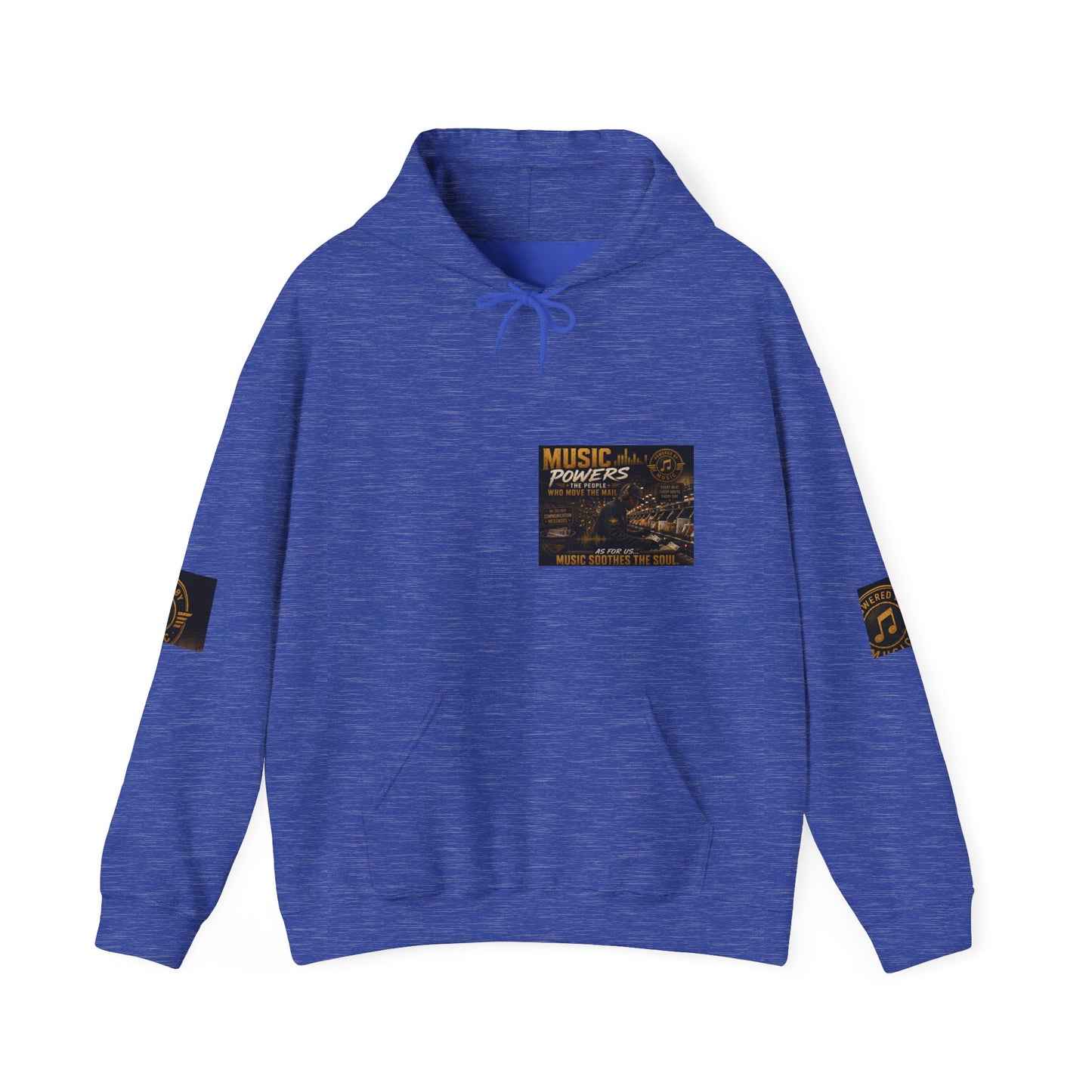 Postal Music — Music Powers the People — Core Pullover Hoodie