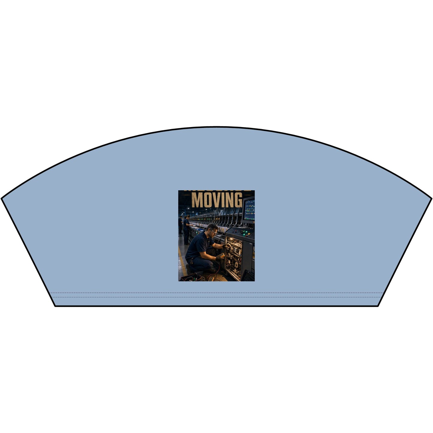 Postal Music — Keep the Message Moving — Heavyweight T-Shirt