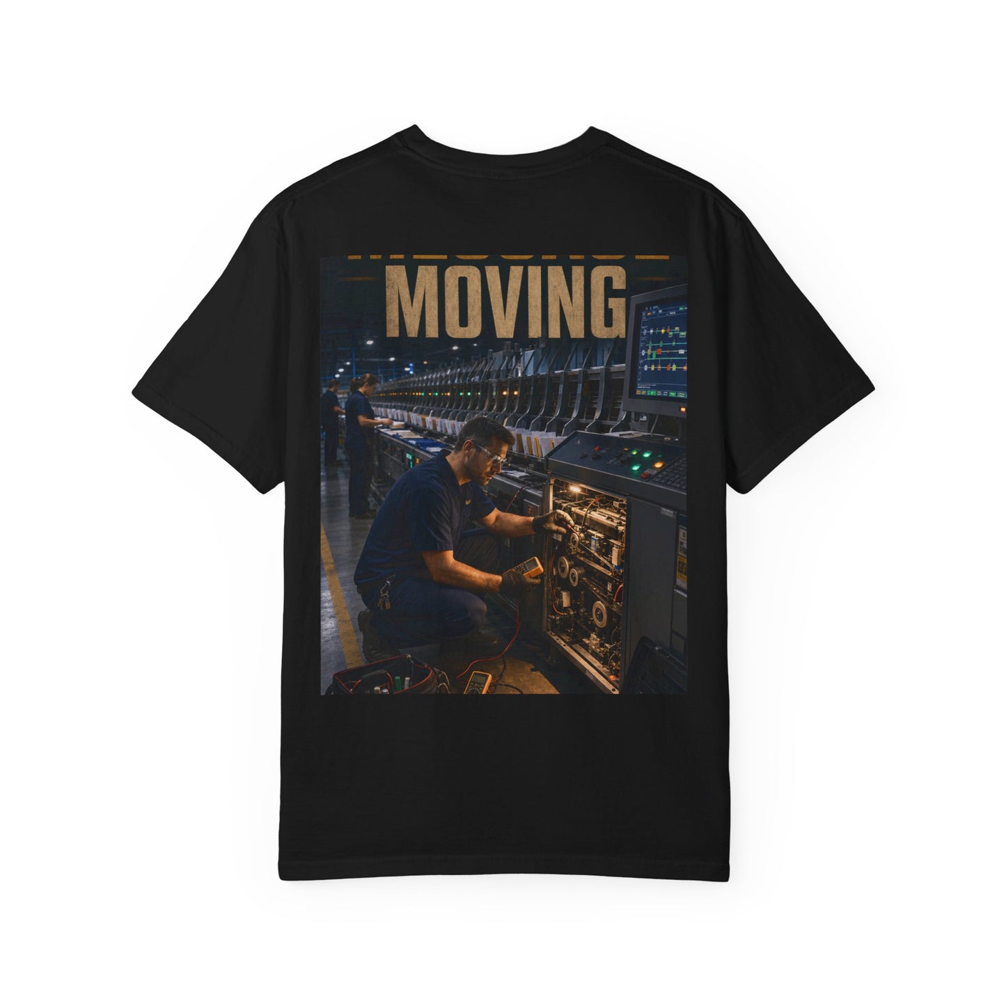 Postal Music — Keep the Message Moving — Garment-Dyed T-Shirt