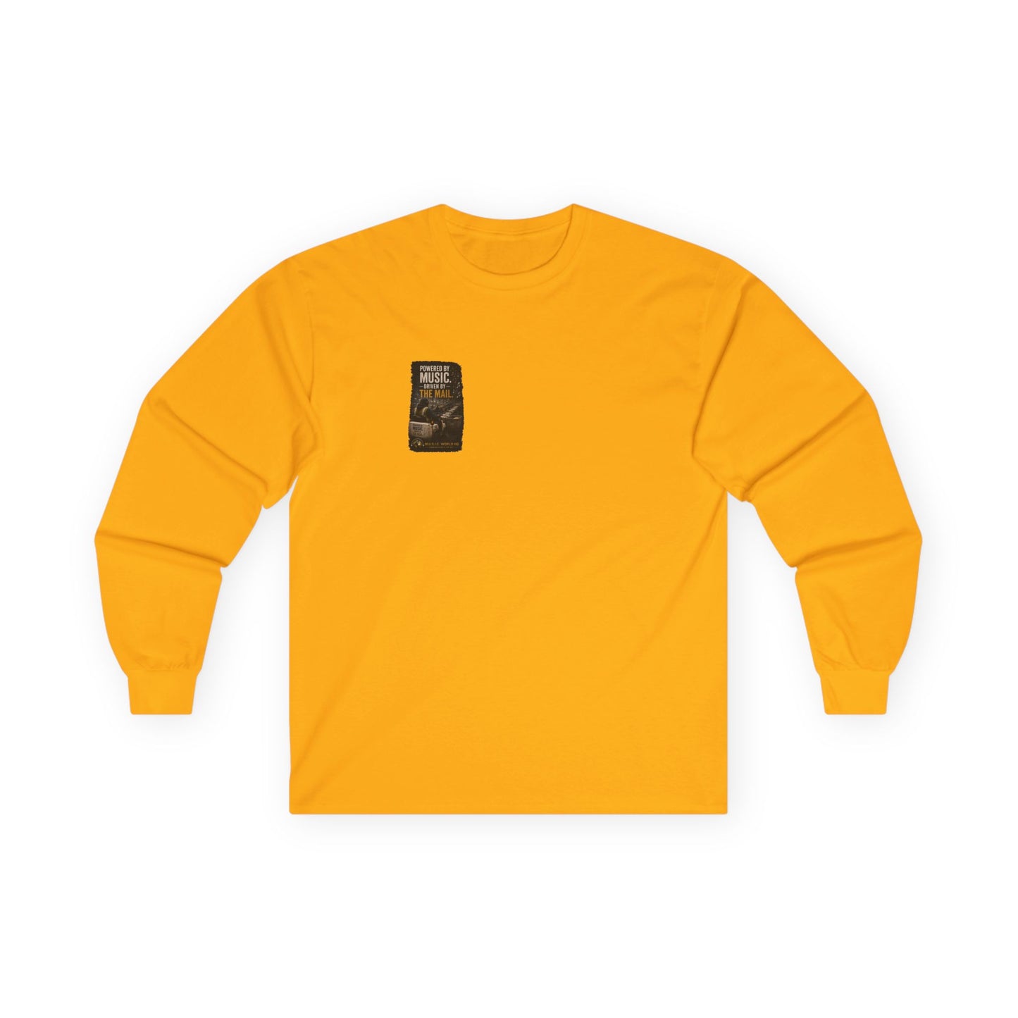 Postal Music - Powered by Music Long Sleeve Tee