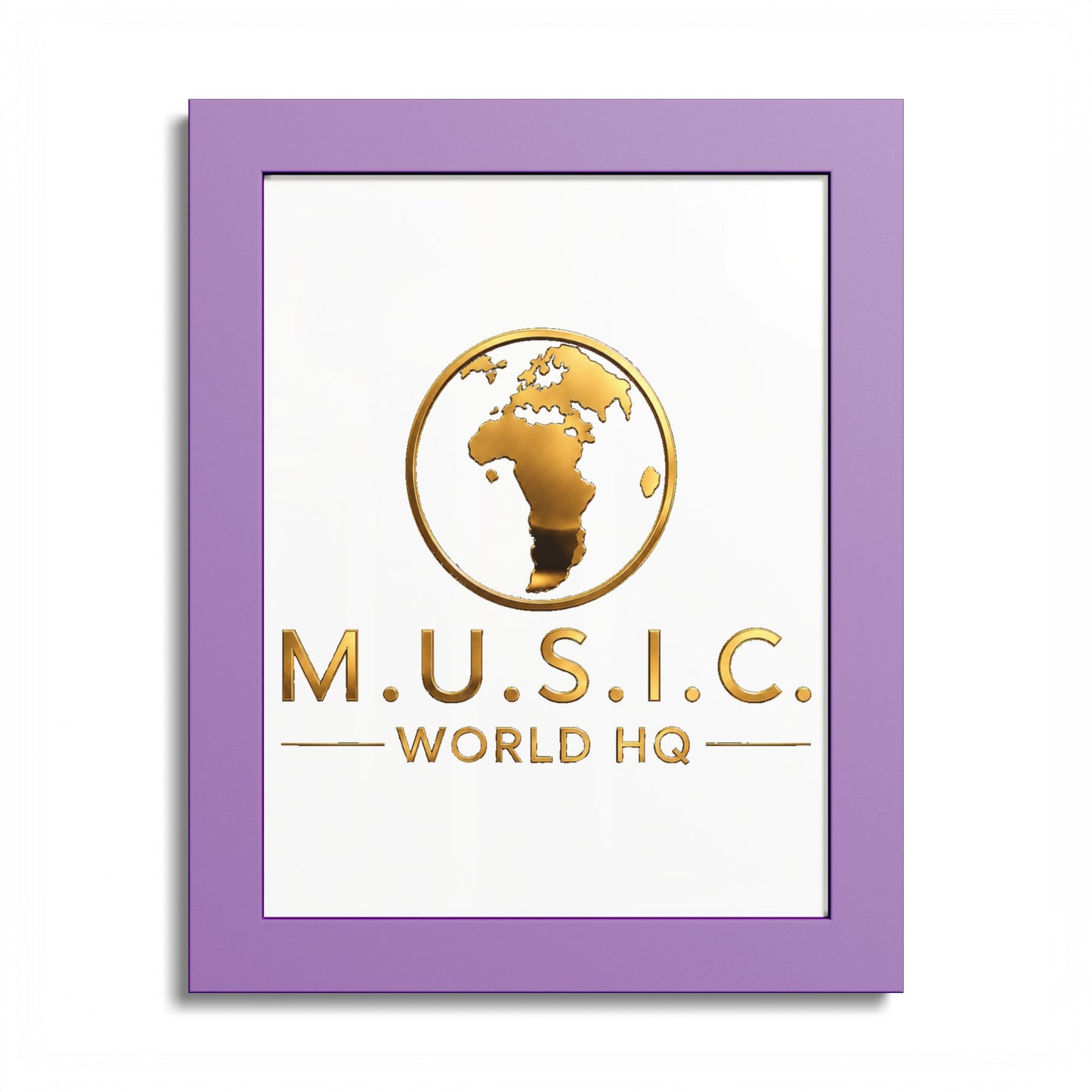 M.U.S.I.C. World HQ Essentials | Framed Art Poster