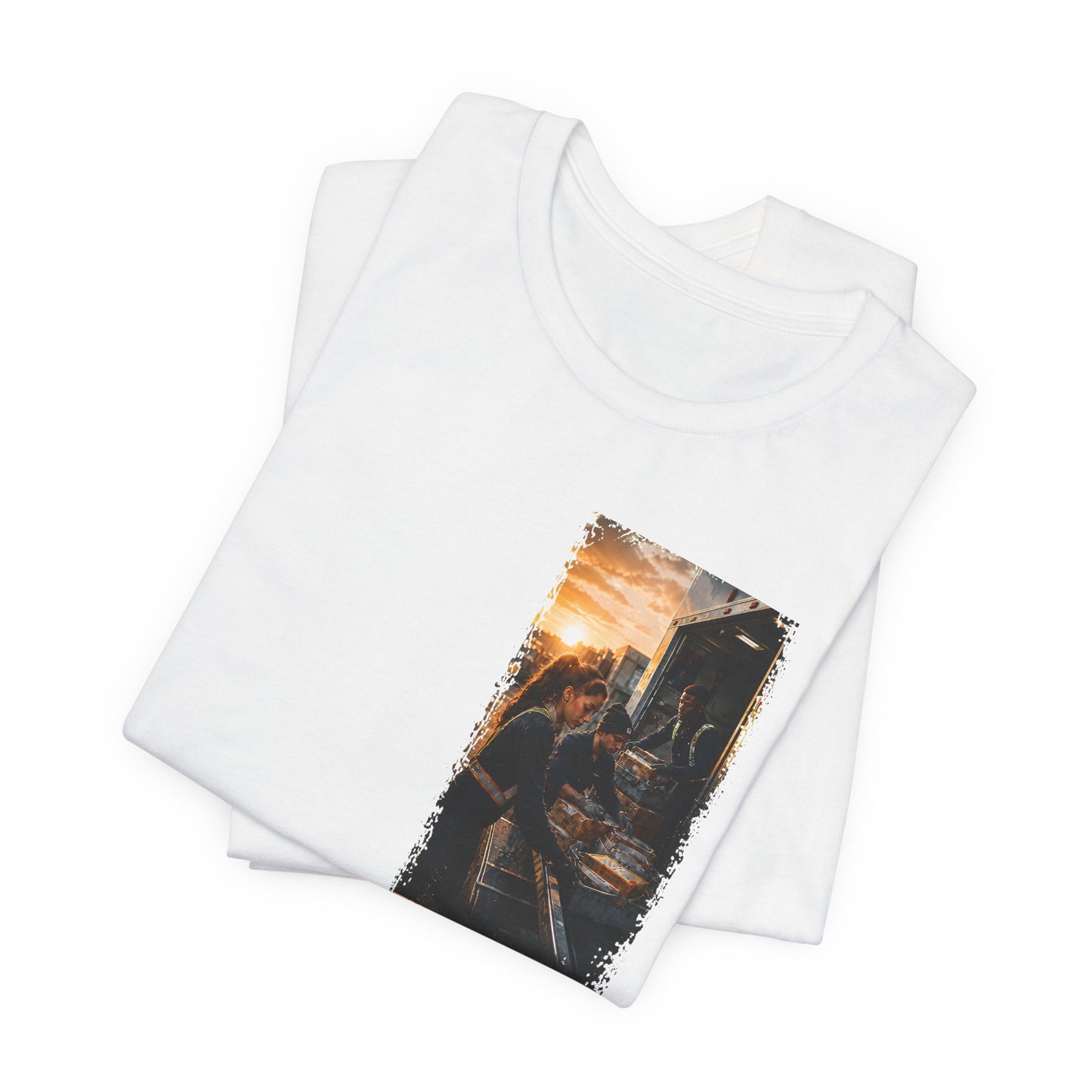 Postal Music — The Next Tour Premium Unisex T-Shirt — Color Group 10 of 11