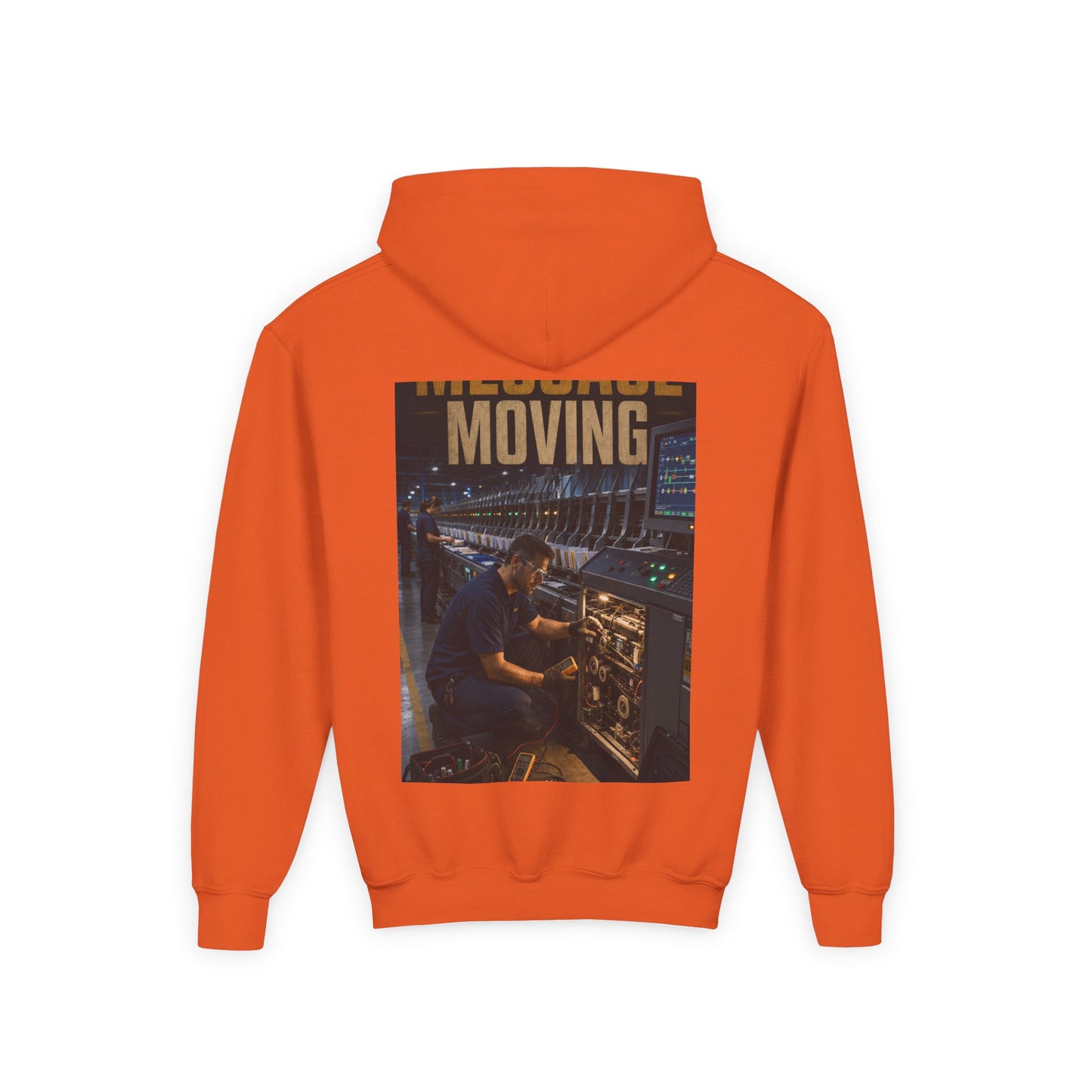 Postal Music — Keep the Message Moving — Youth Hoodie