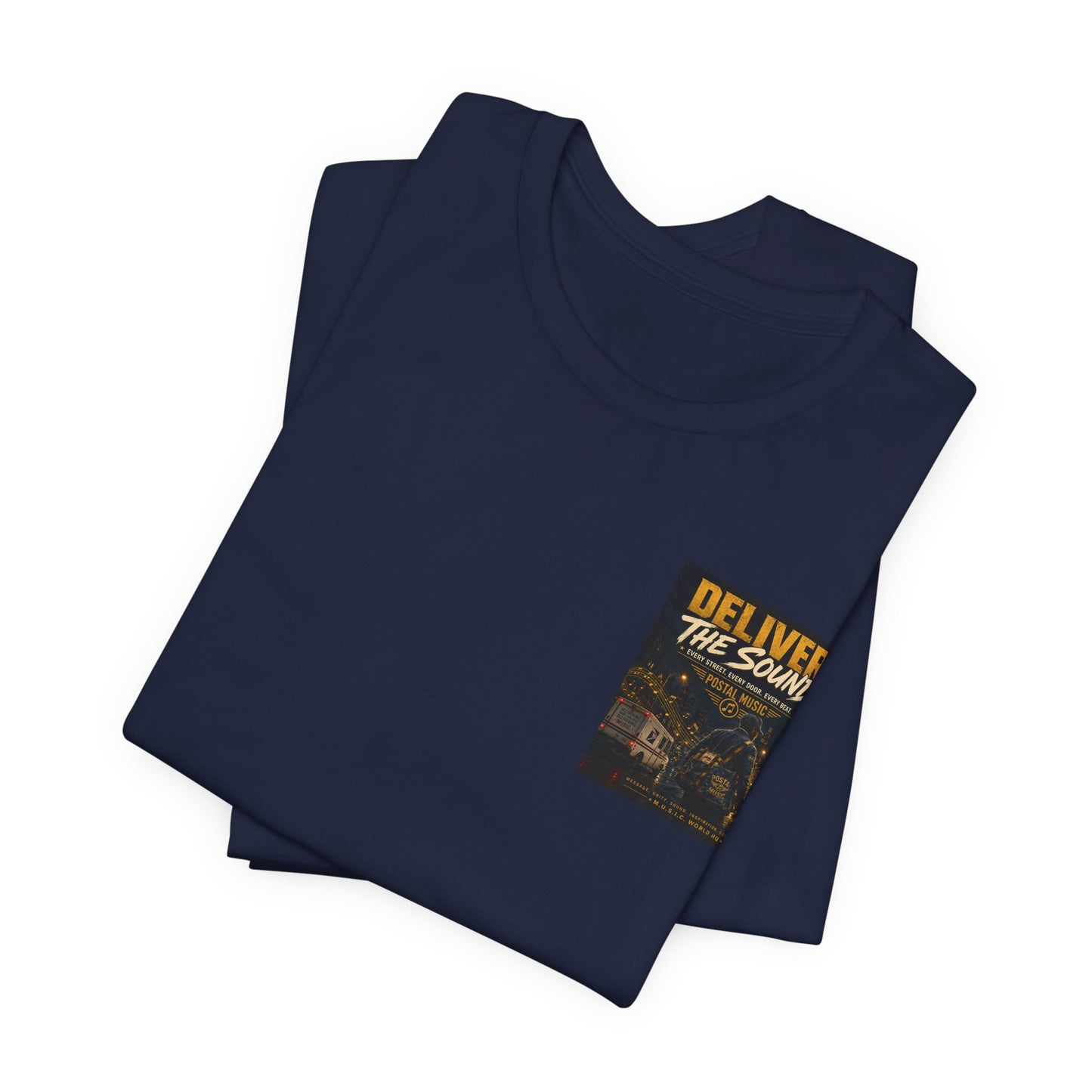 Postal Music — Deliver the Sound — Premium Unisex T-Shirt