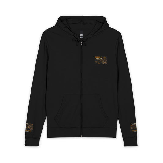 Postal Music — Music Powers the People — Full-Zip Hoodie