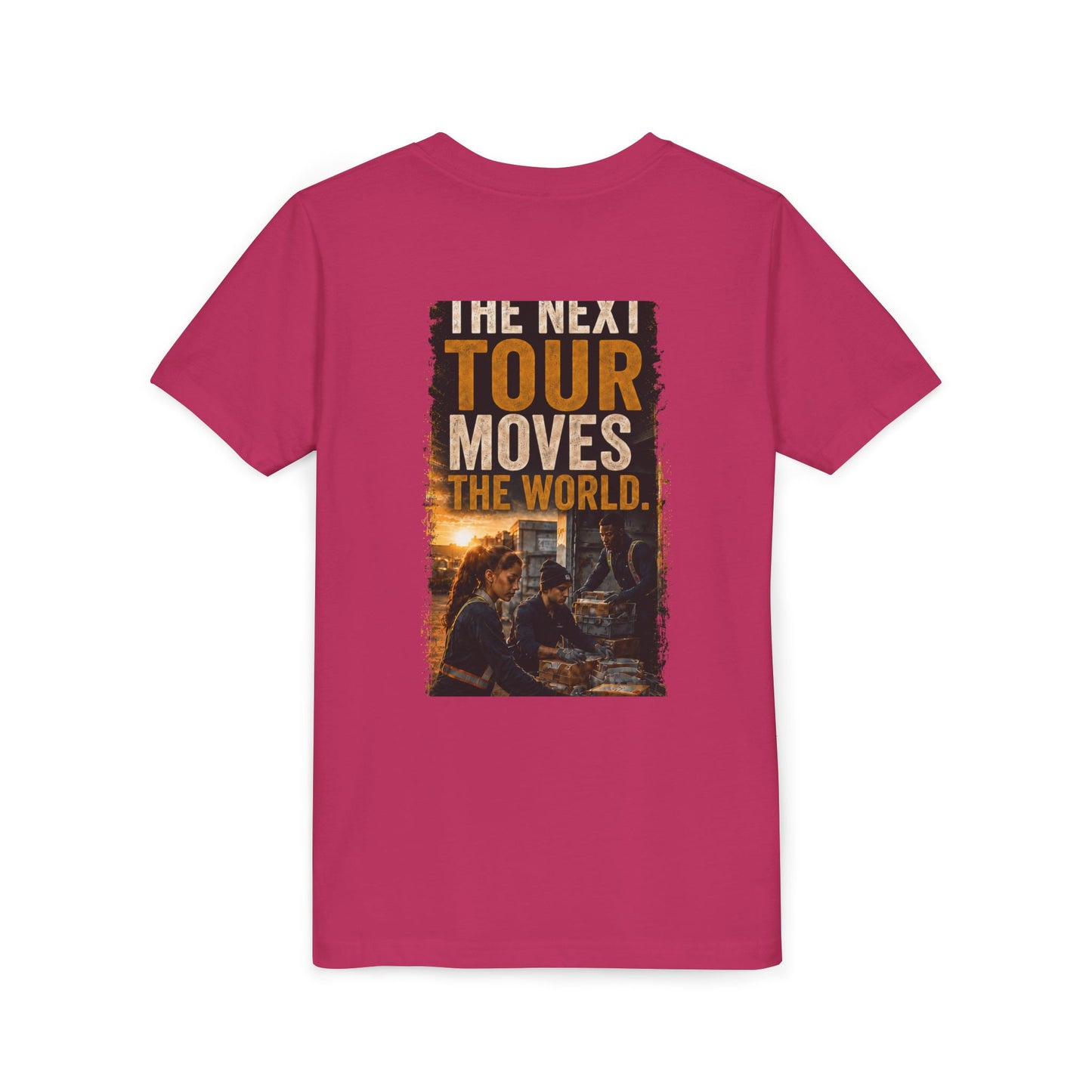 Postal Music — The Next Tour Youth T-Shirt — Color Group 1 of 2