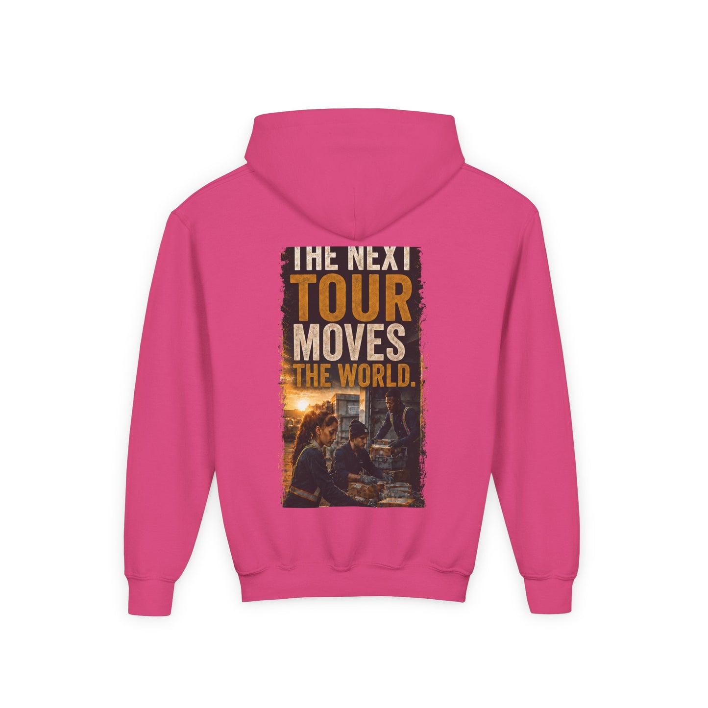 Postal Music — The Next Tour Youth Hoodie