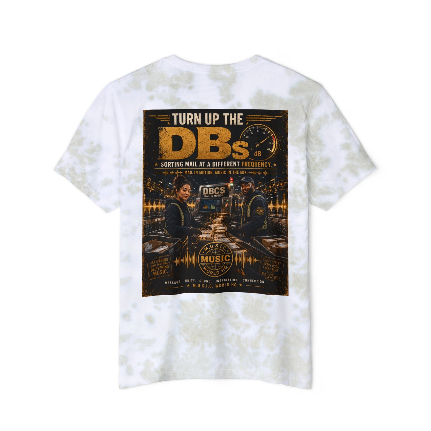 Turn Up the DBs — Men's Woven Overshirt