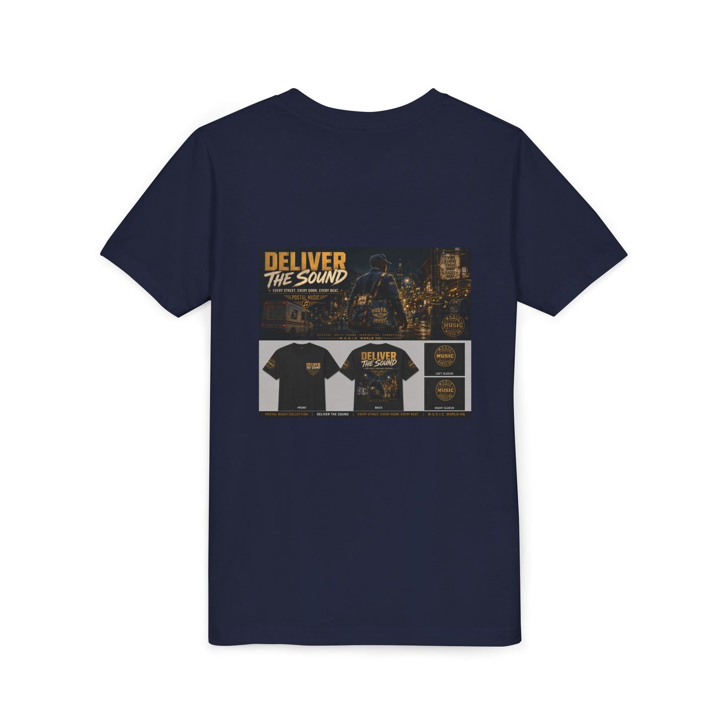 Postal Music — Deliver the Sound — Youth T-Shirt