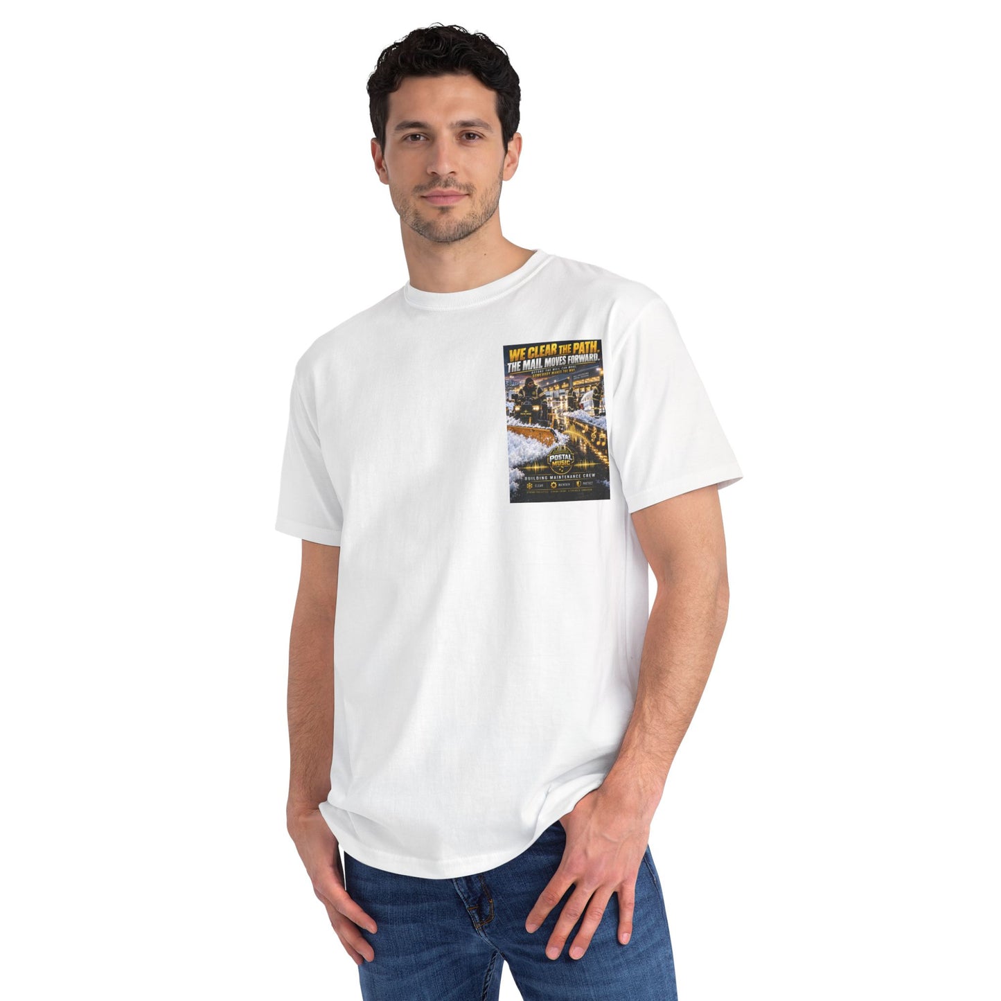 Postal Music - We Clear the Path - Men's Organic T-Shirt