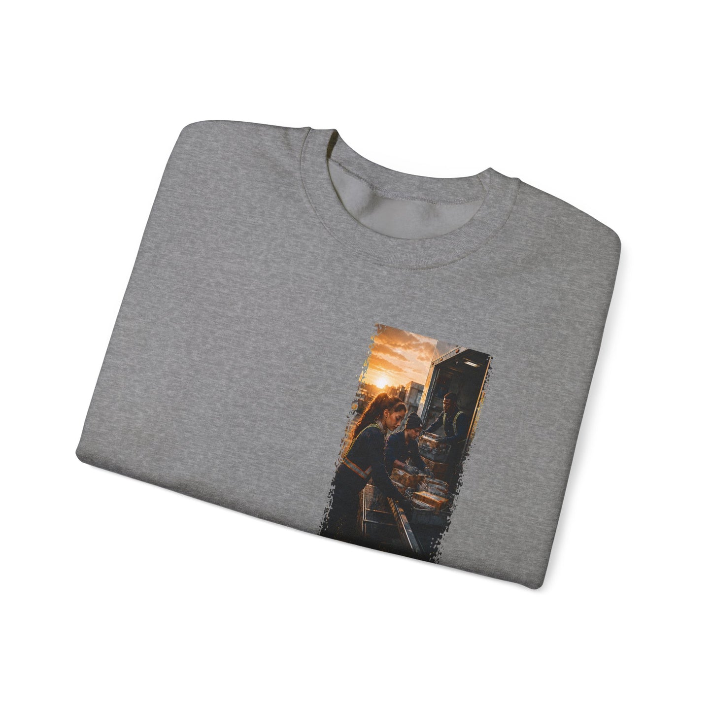 Postal Music — The Next Tour Core Crewneck Sweatshirt — Color Group 1 of 3