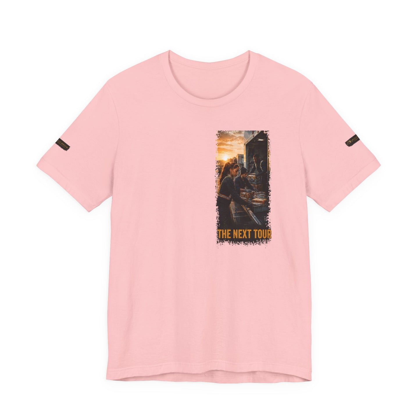 Postal Music — The Next Tour Premium Unisex T-Shirt — Color Group 9 of 11