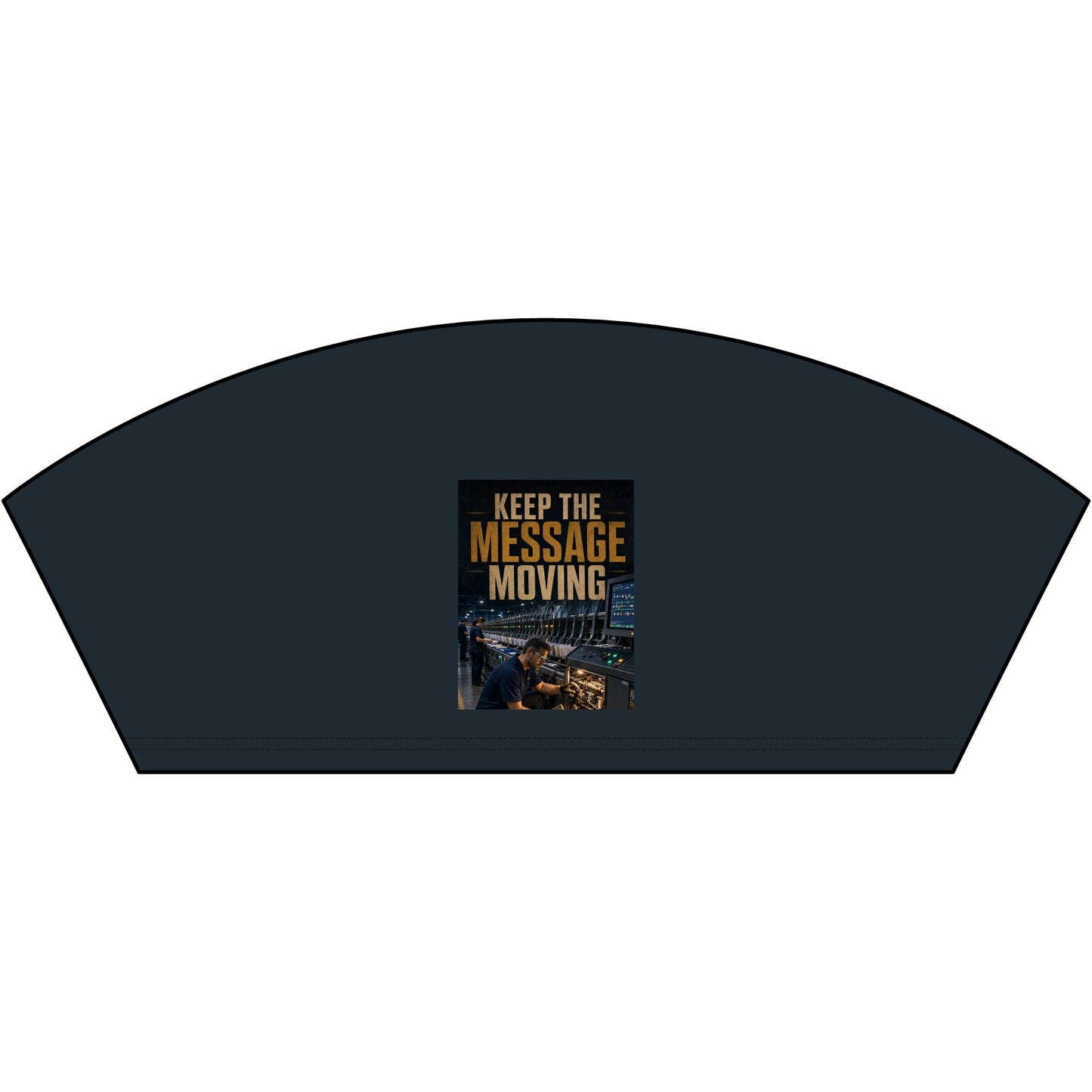 Postal Music — Keep the Message Moving — Heavyweight T-Shirt