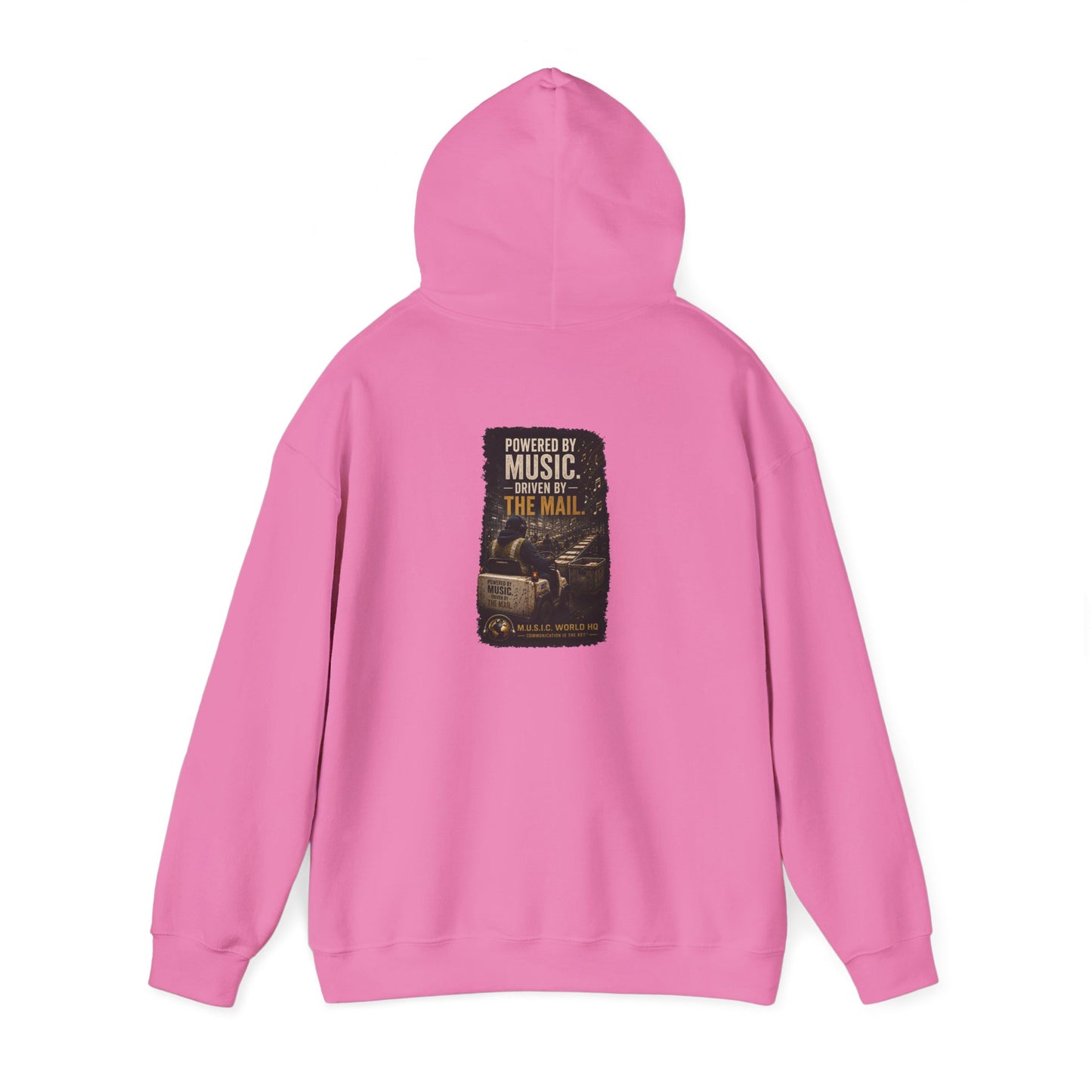 Postal Music - Powered by Music Hoodie - Colorways A2