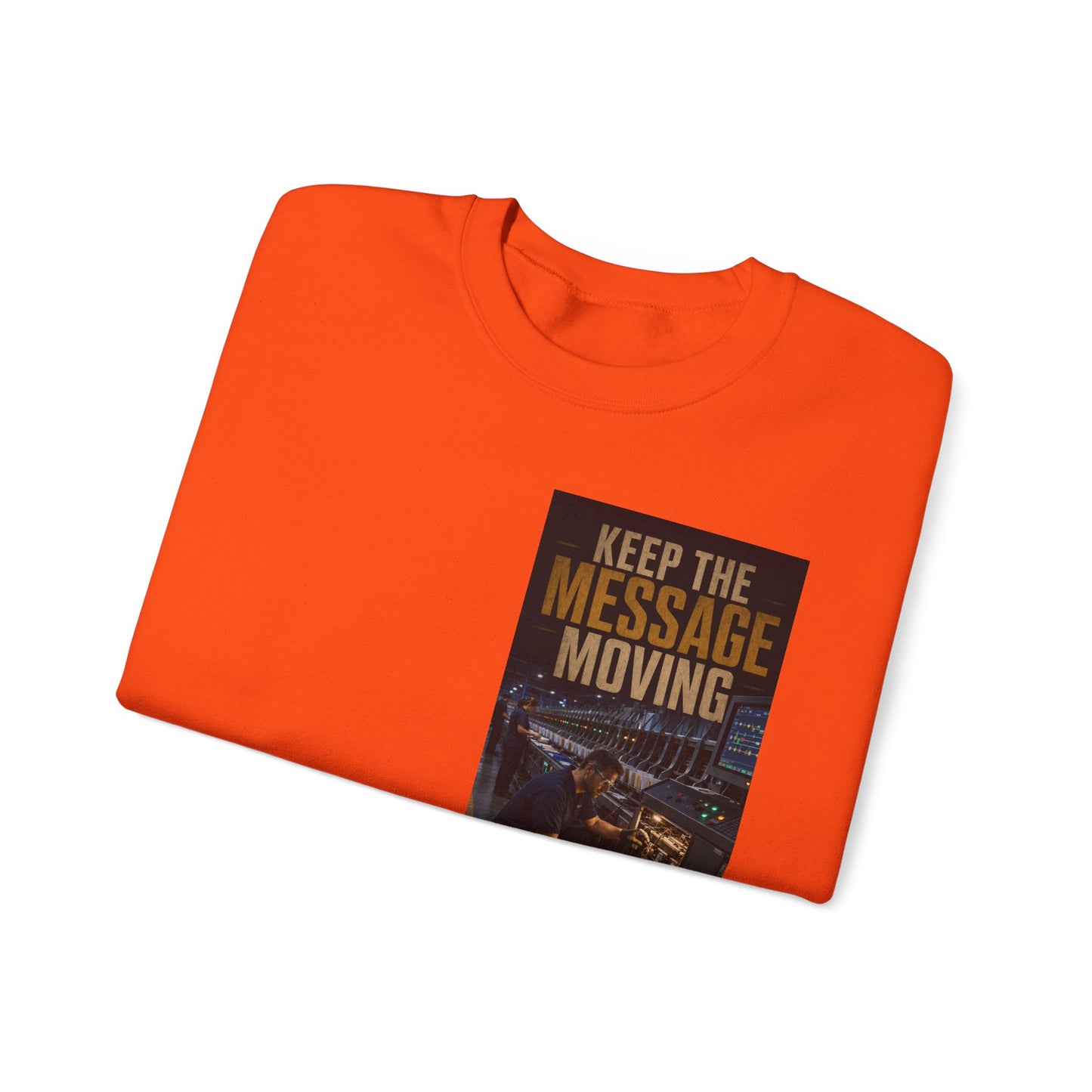 Postal Music — Keep the Message Moving — Core Crewneck Sweatshirt