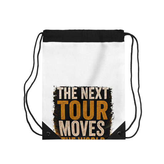 Postal Music — The Next Tour Drawstring Backpack
