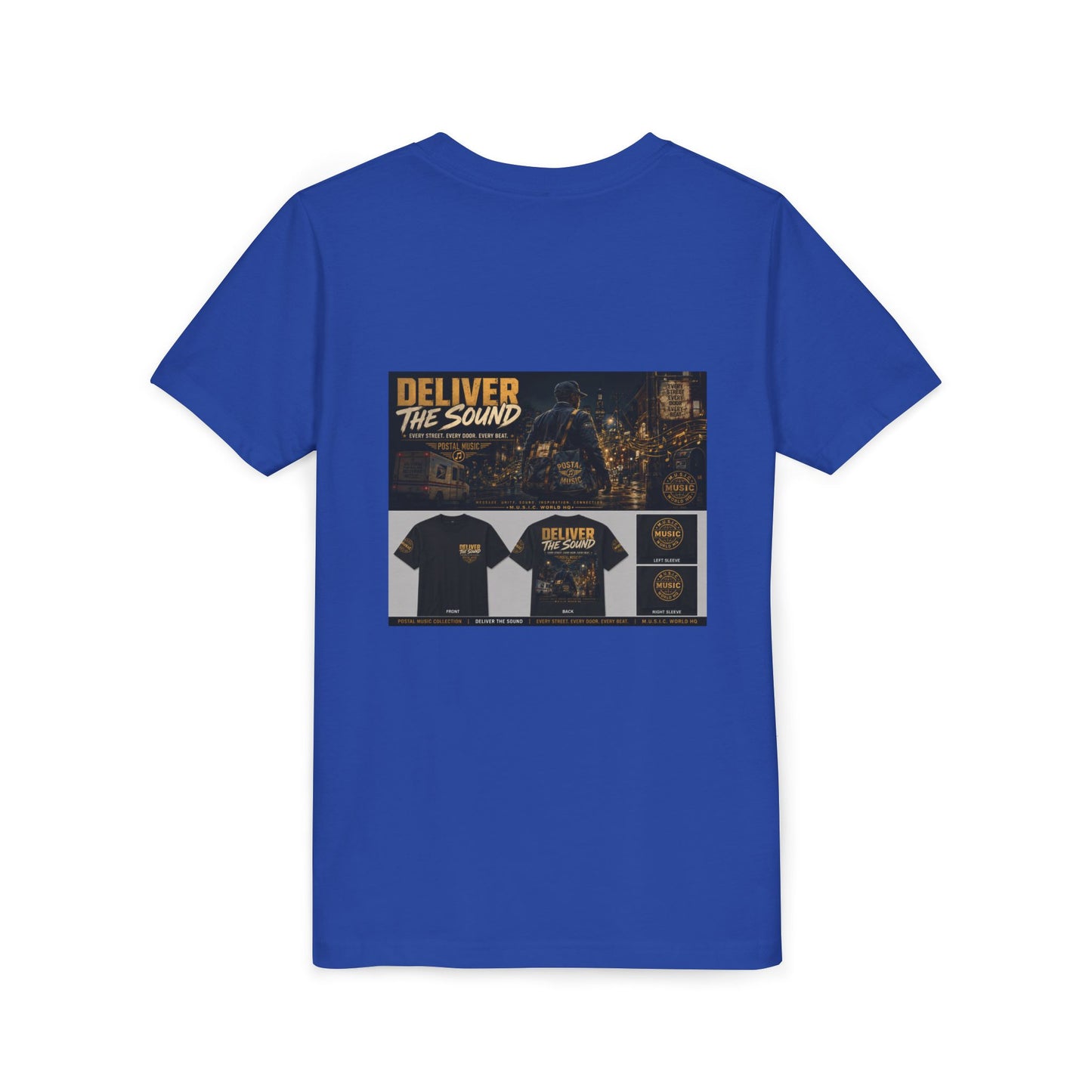 Postal Music — Deliver the Sound — Youth T-Shirt
