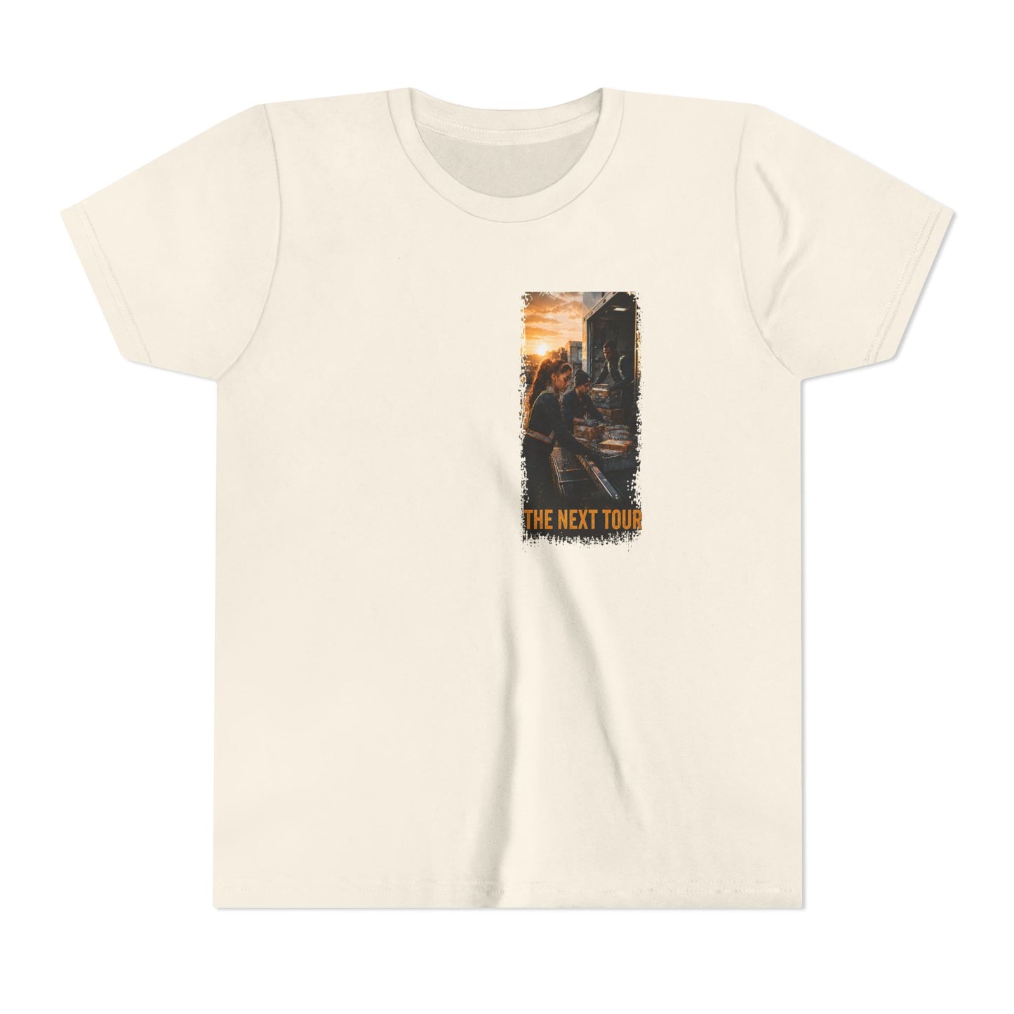 Postal Music — The Next Tour Youth T-Shirt — Color Group 1 of 2