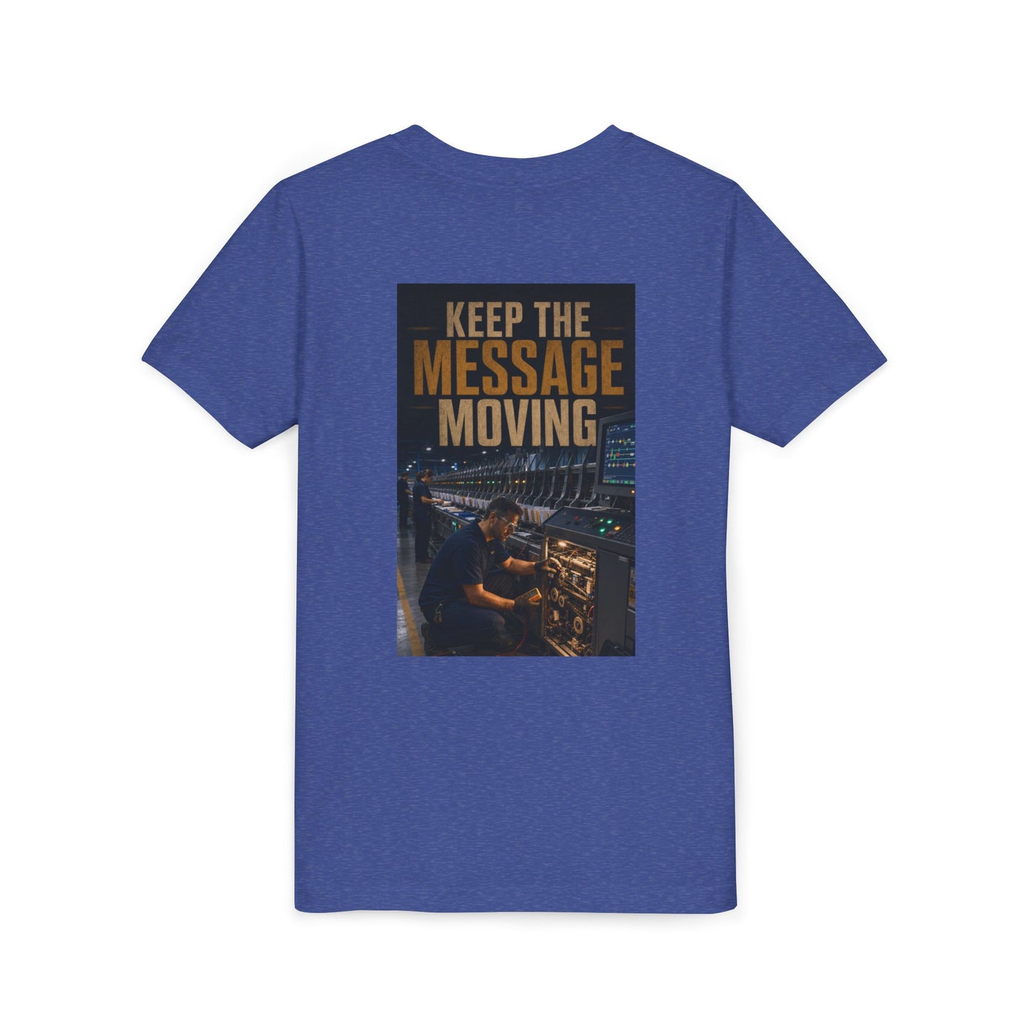 Postal Music — Keep the Message Moving — Youth T-Shirt