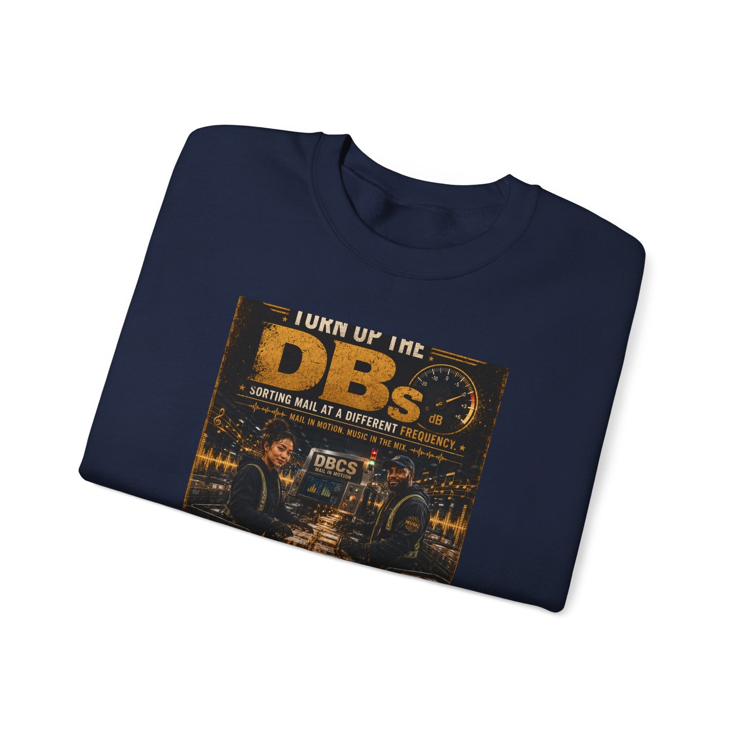 Turn Up the DBs — Men's Crewneck Sweatshirt (Jogger Set Top)