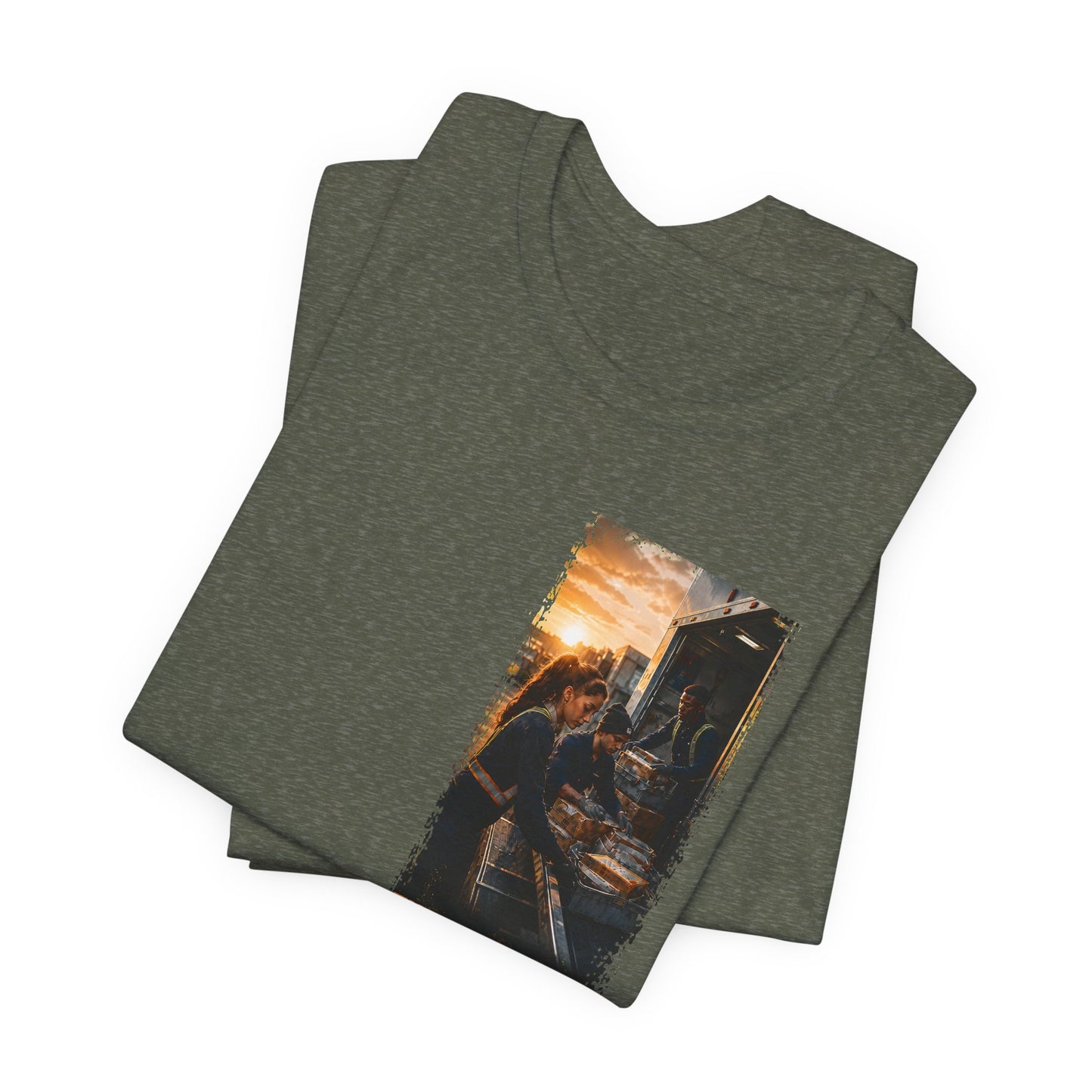 Postal Music — The Next Tour Premium Unisex T-Shirt — Color Group 5 of 11
