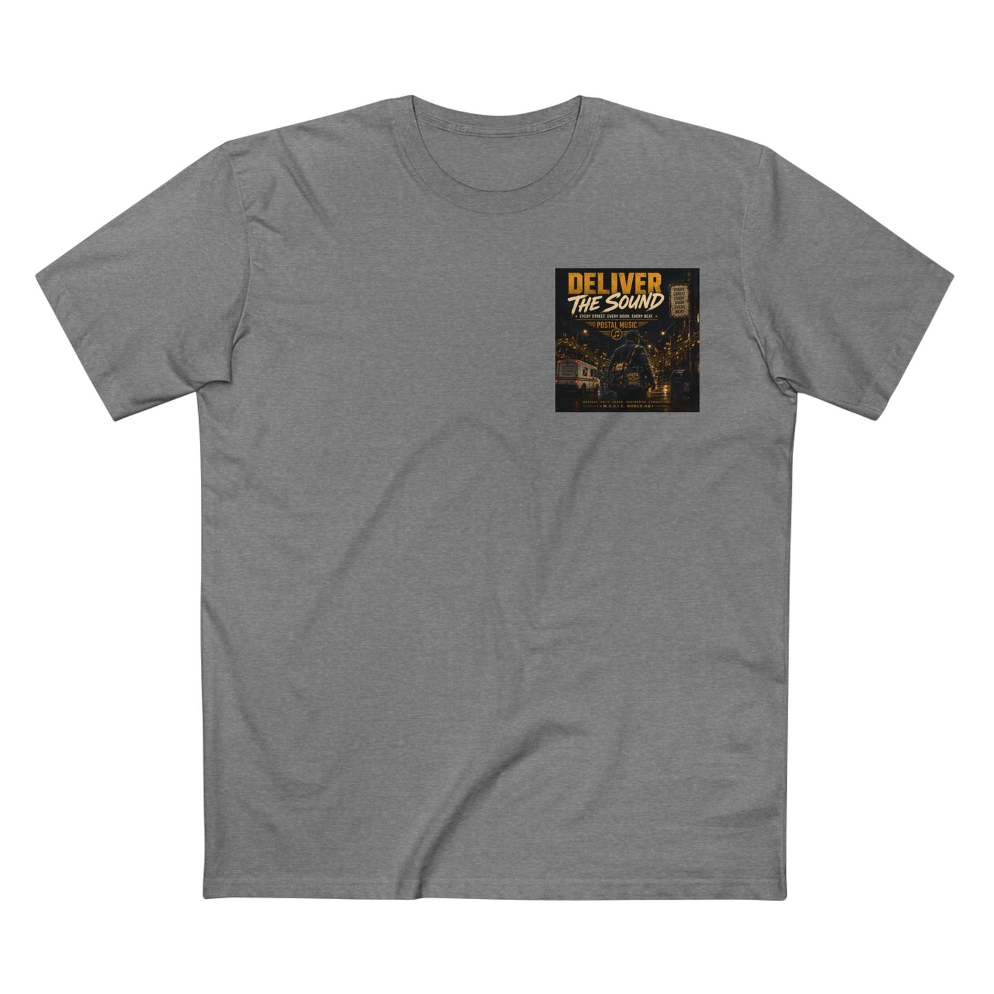 Postal Music — Deliver the Sound — Streetwear T-Shirt