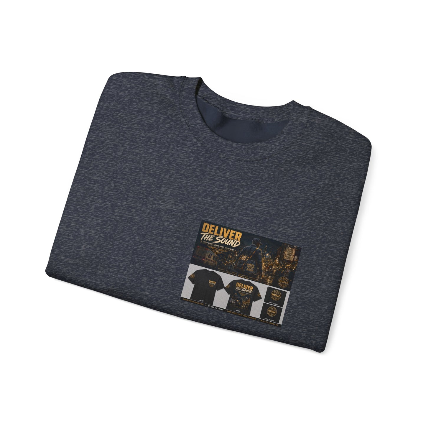 Postal Music — Deliver the Sound — Core Crewneck Sweatshirt