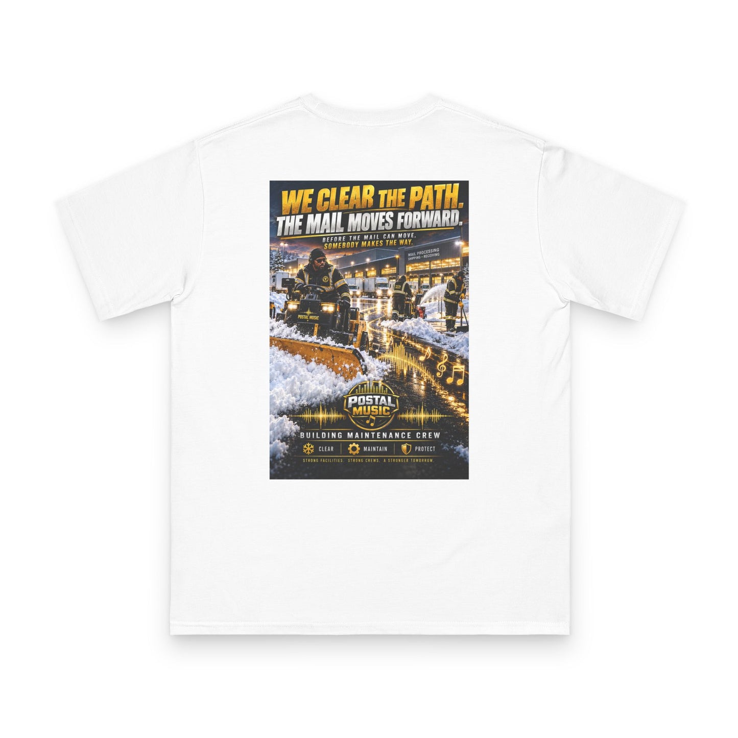 Postal Music - We Clear the Path - Men's Organic T-Shirt