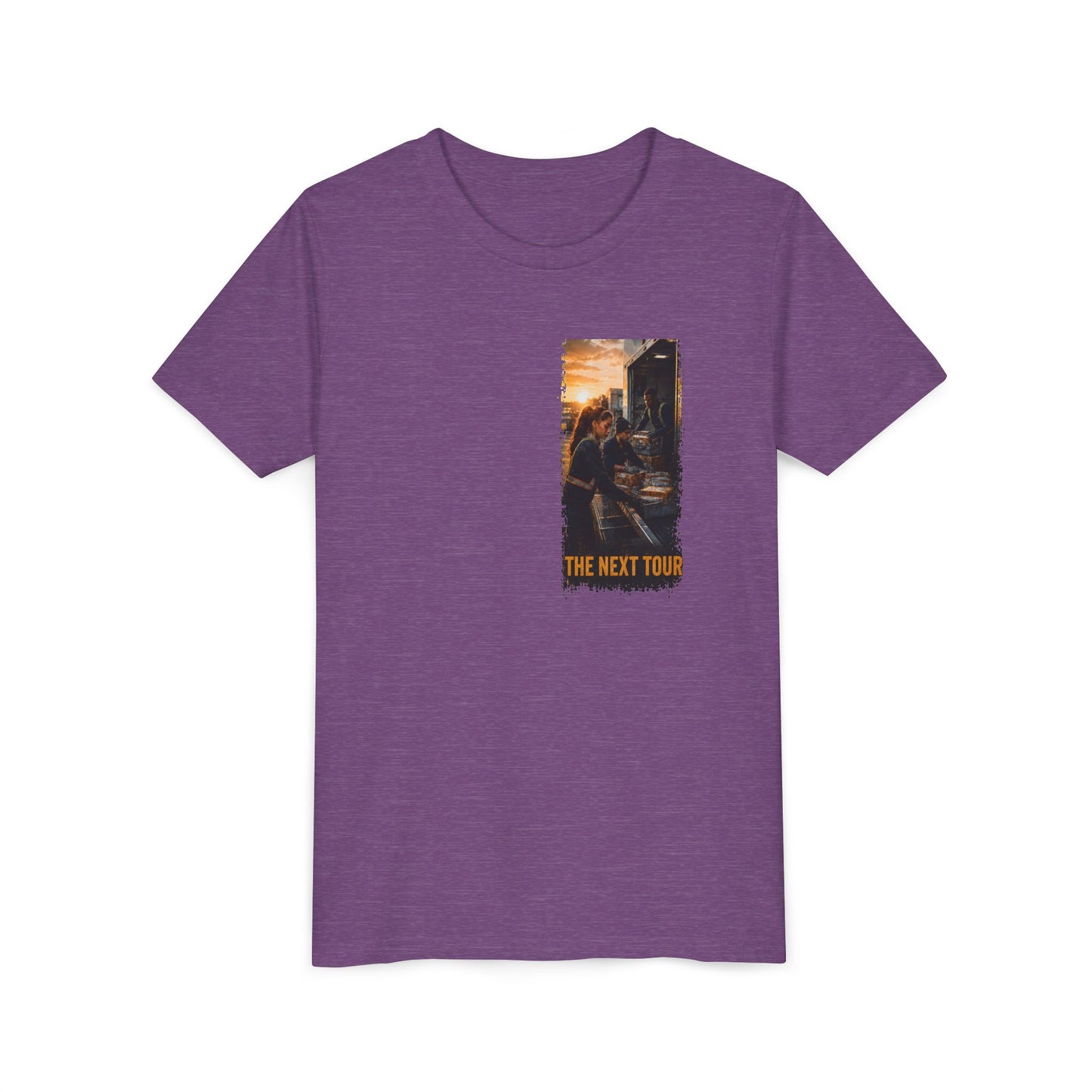 Postal Music — The Next Tour Youth T-Shirt — Color Group 1 of 2
