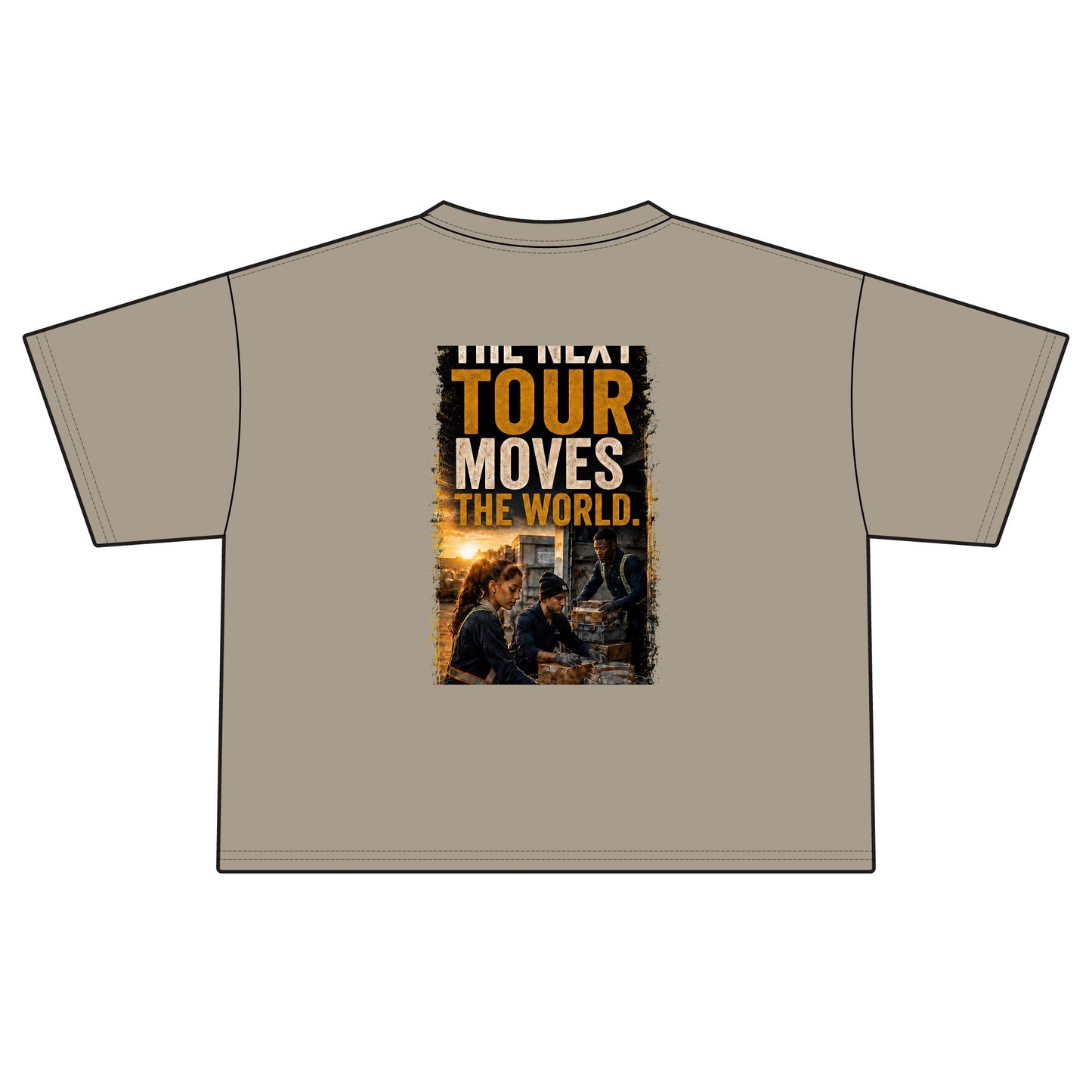 Postal Music — The Next Tour Women's Boxy T-Shirt