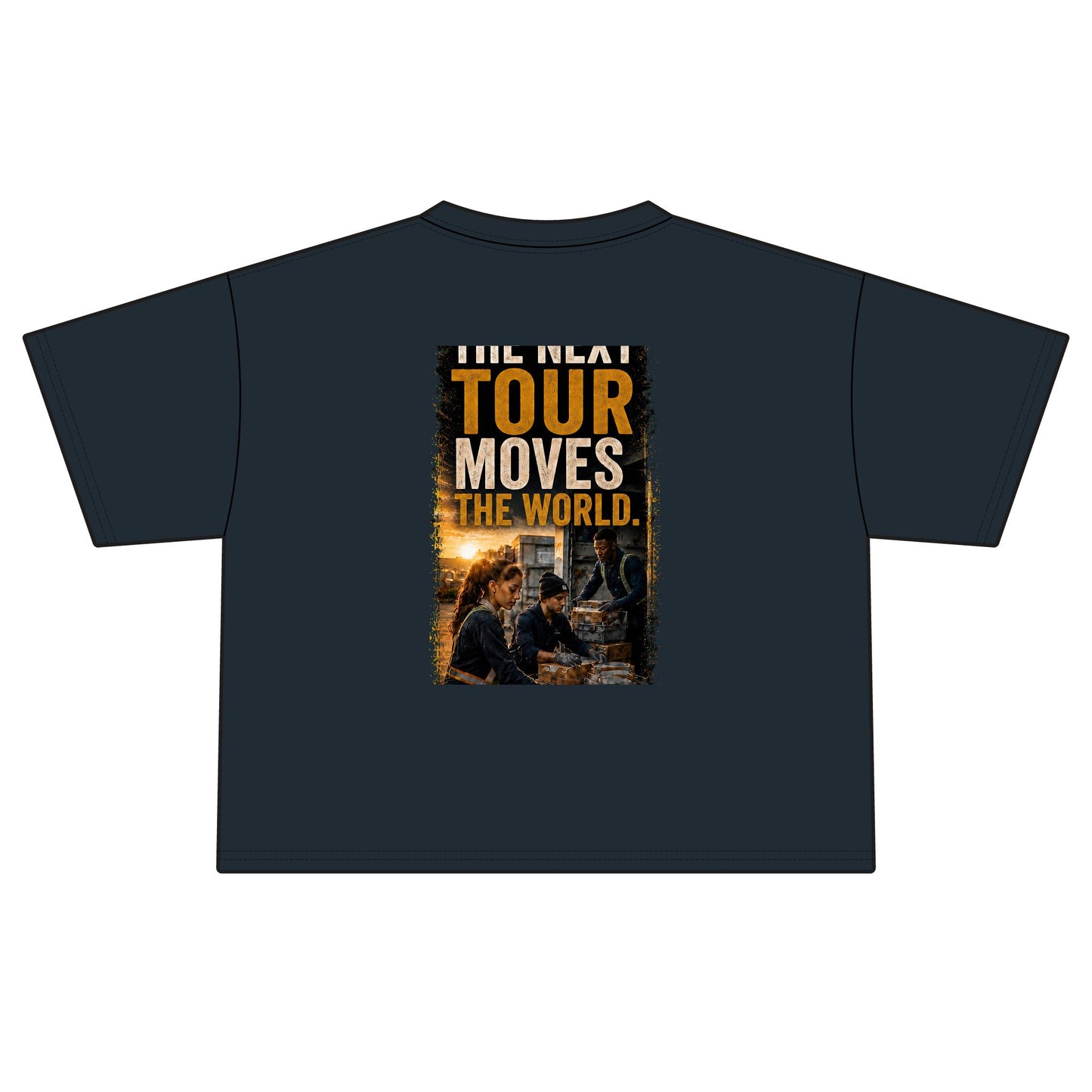 Postal Music — The Next Tour Women's Boxy T-Shirt